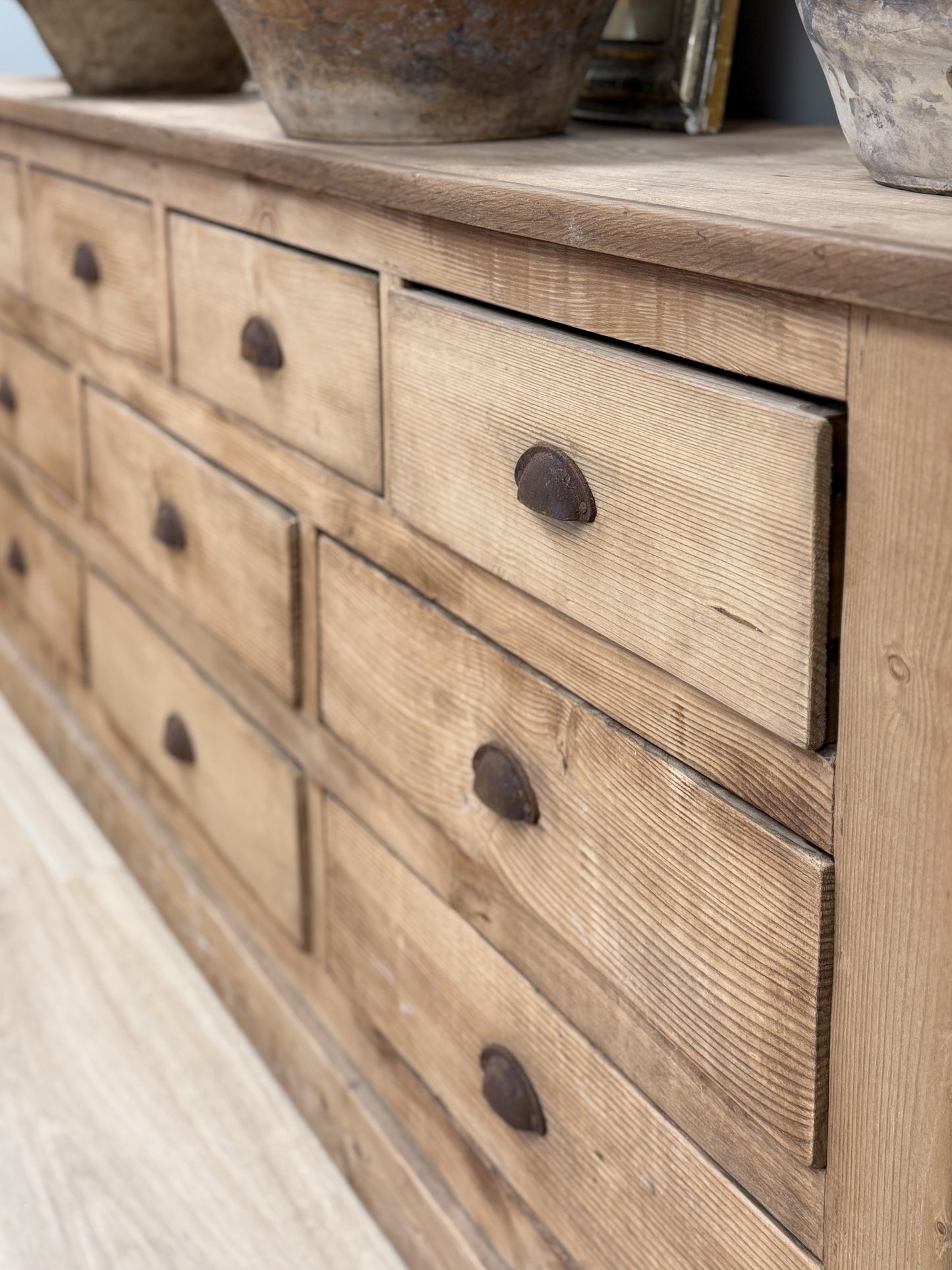 Antique French Shop Counter/Sideboard
