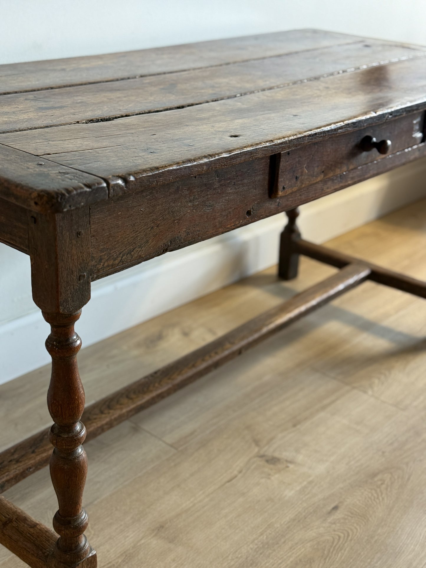 Antique French Oak Serving Table/Console
