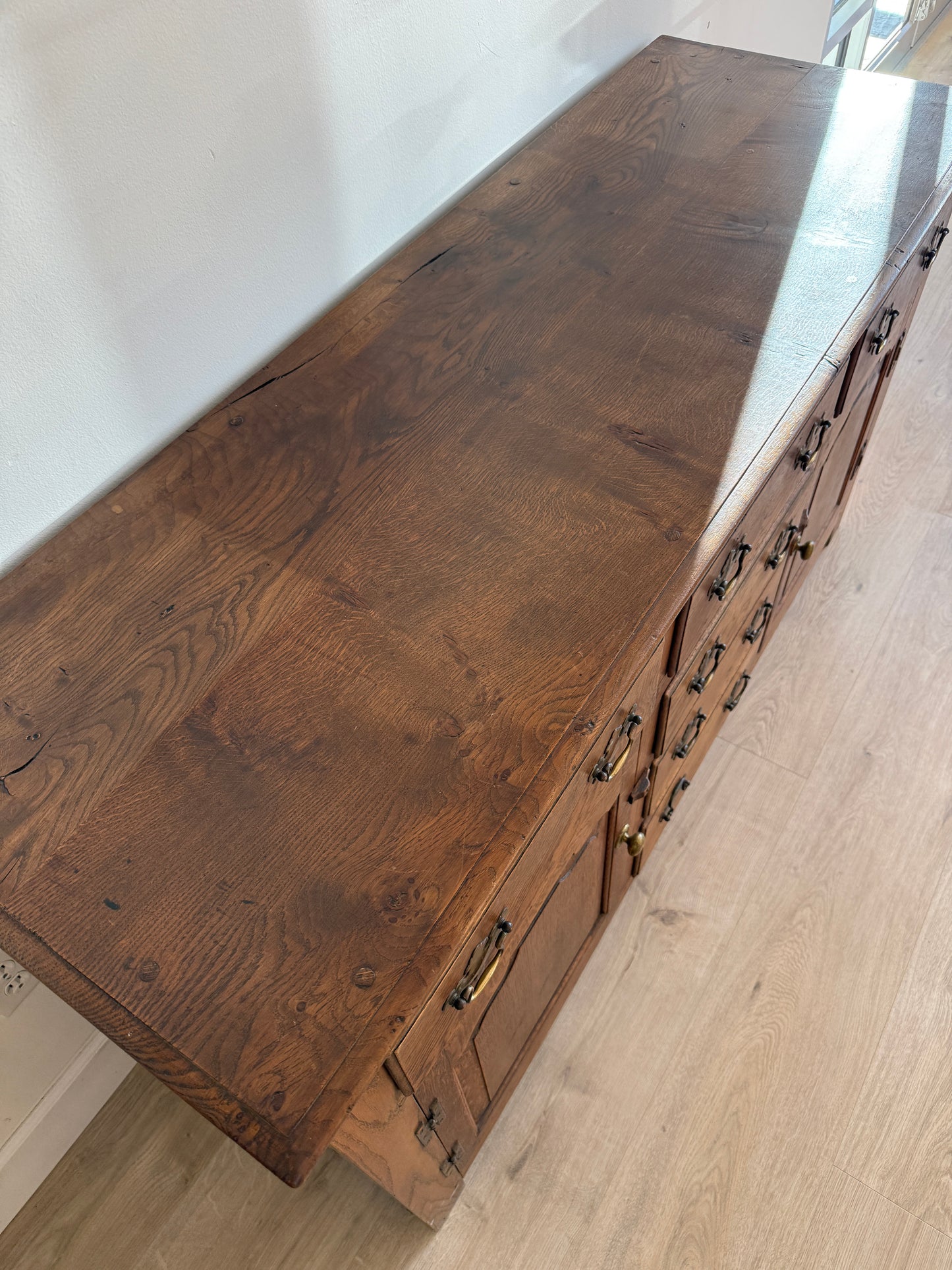Antique English Oak Sideboard