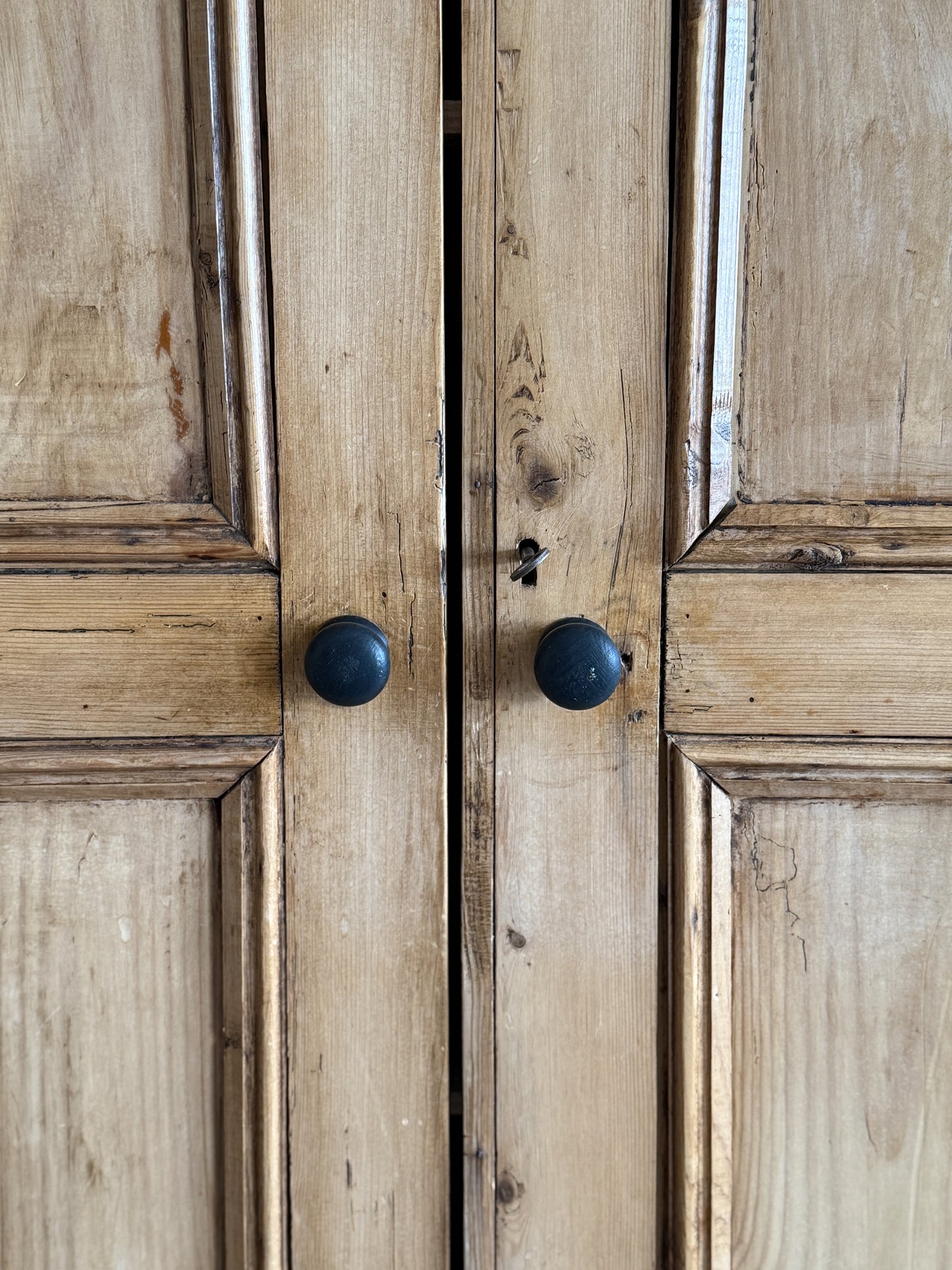 Antique English Pine Cupboard