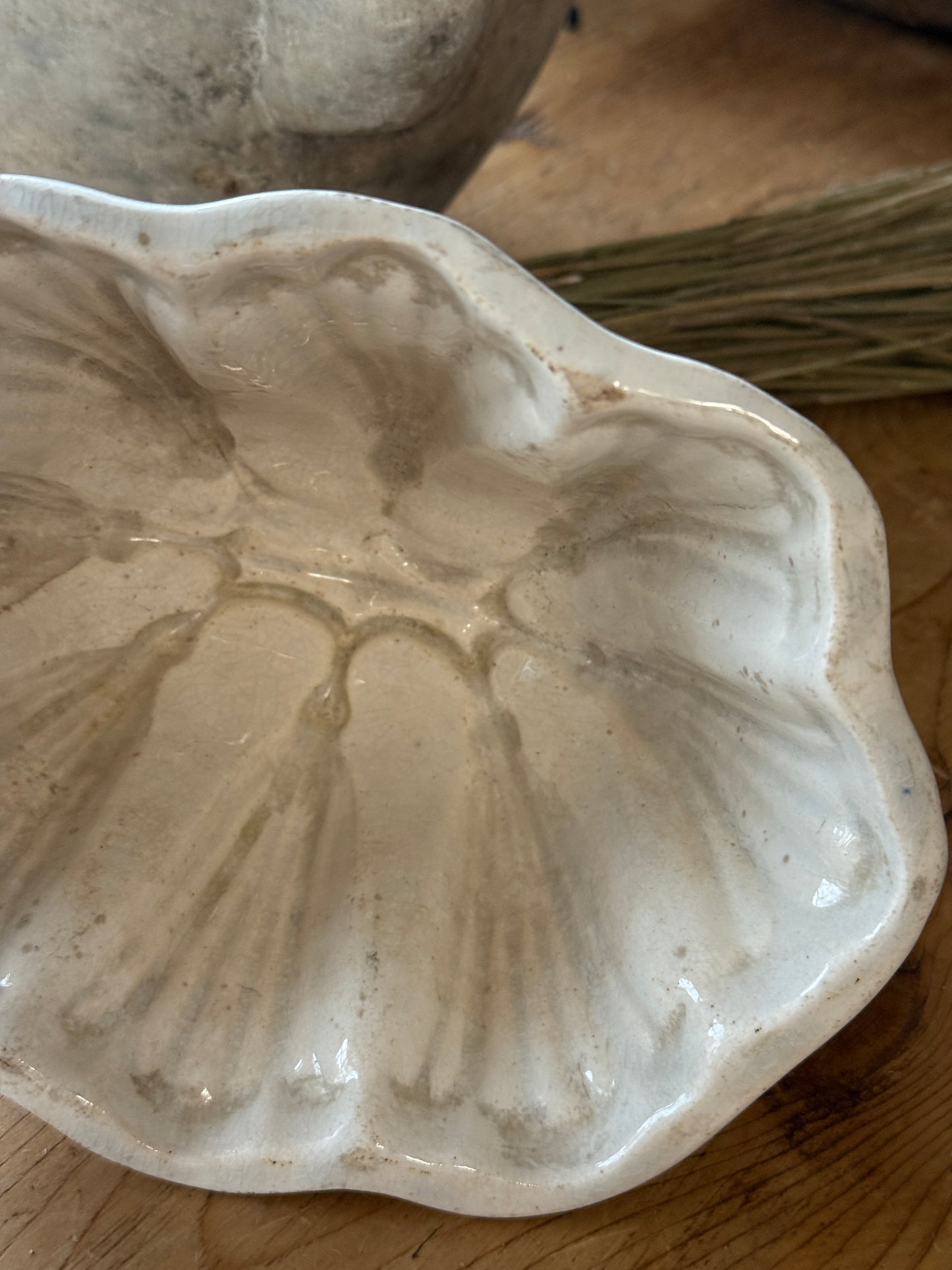 Antique English Ironstone Cake/Jelly Mold