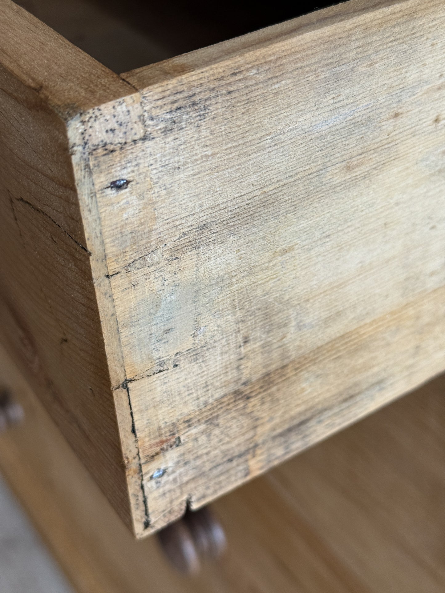Antique English Pine Dresser/Chest of Drawers
