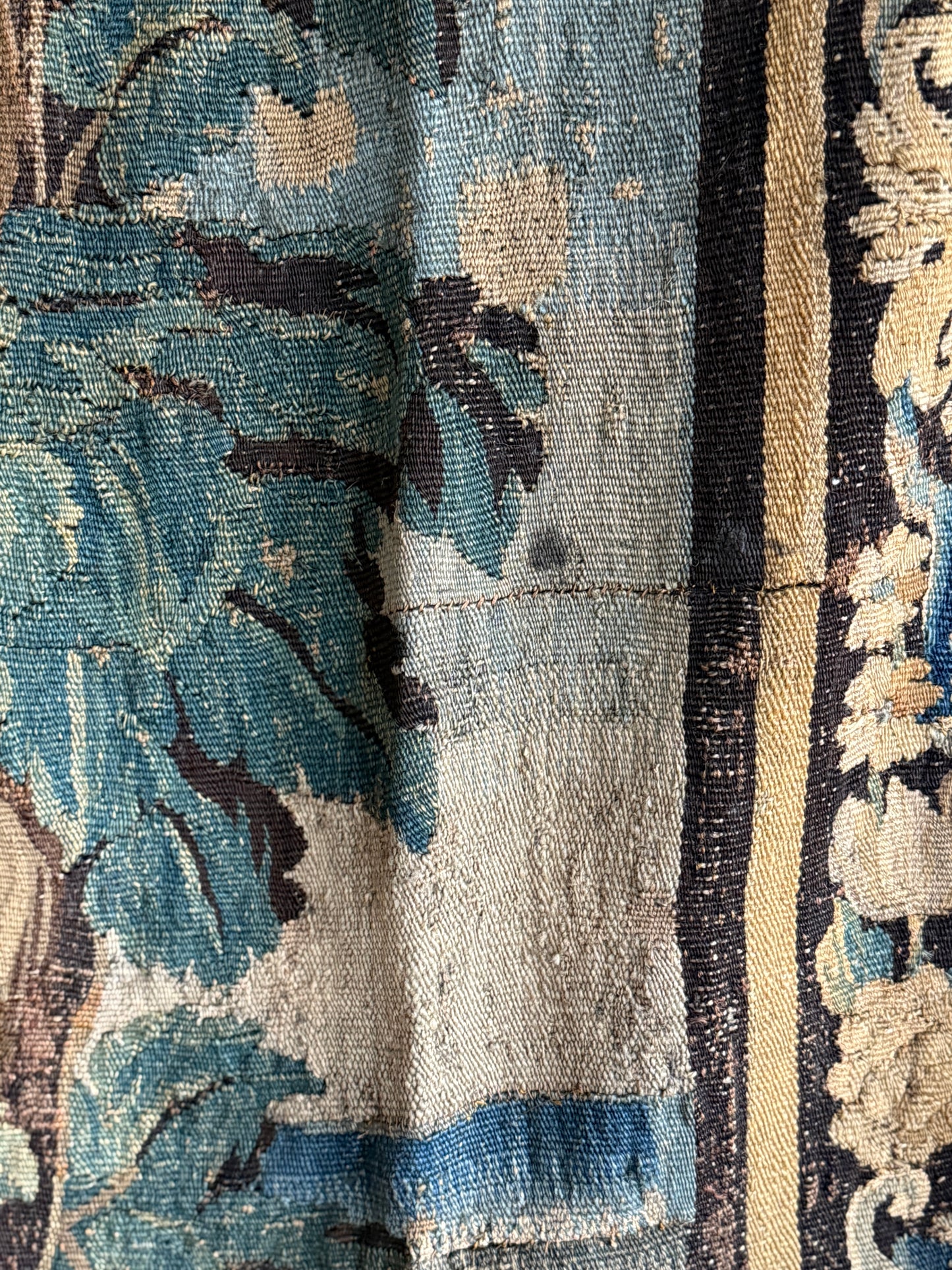 Rare 18th Century French Aubusson Tapestry/Portiere Door Hanging