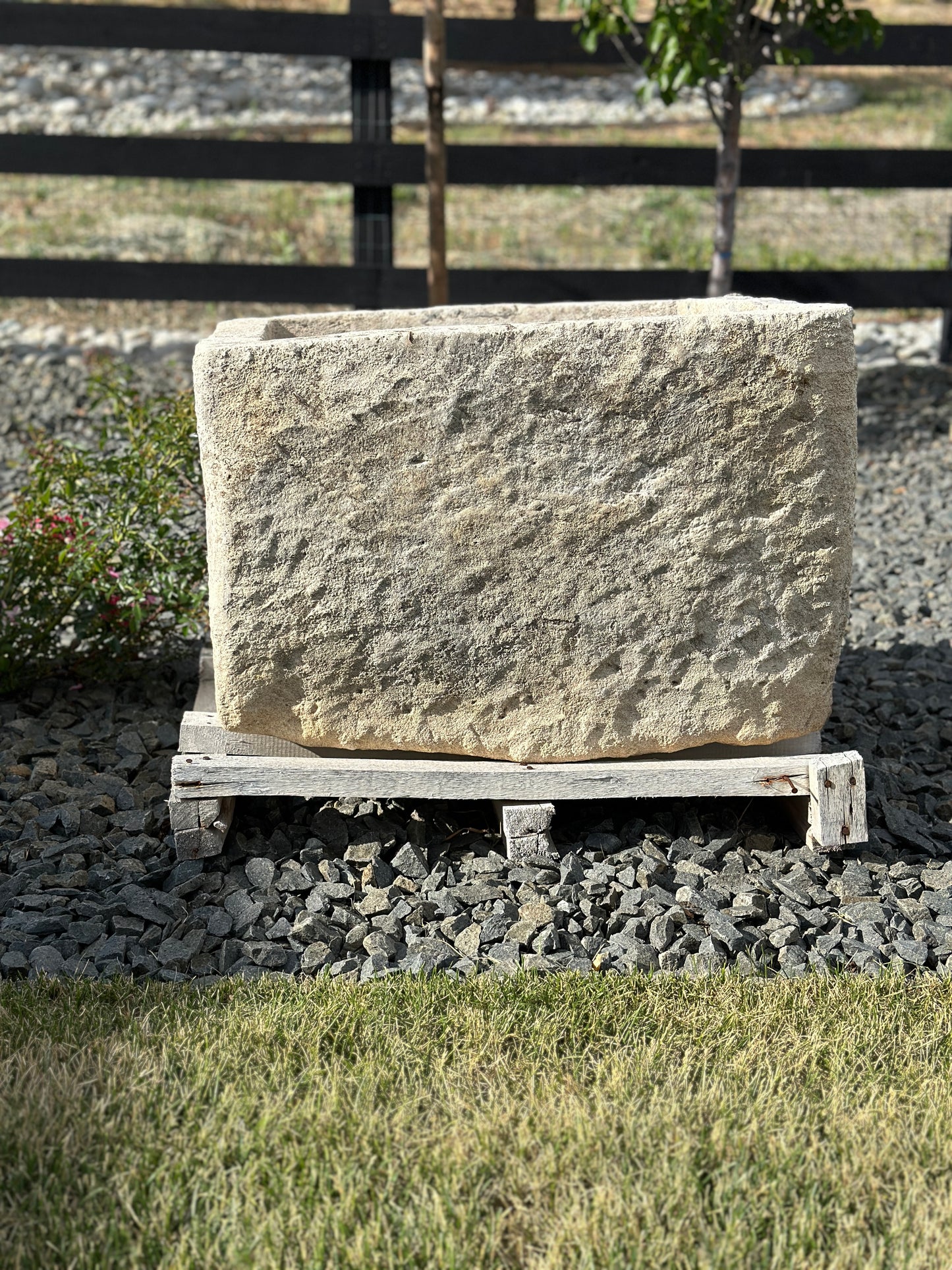Large Antique Limestone Troughs/Planters