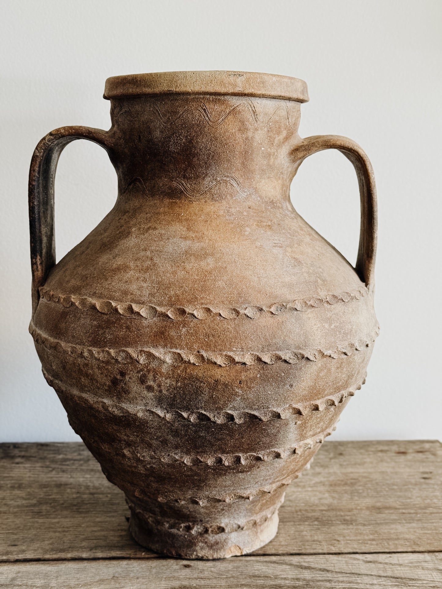 Large Early 19th Century Spanish Olla Pot