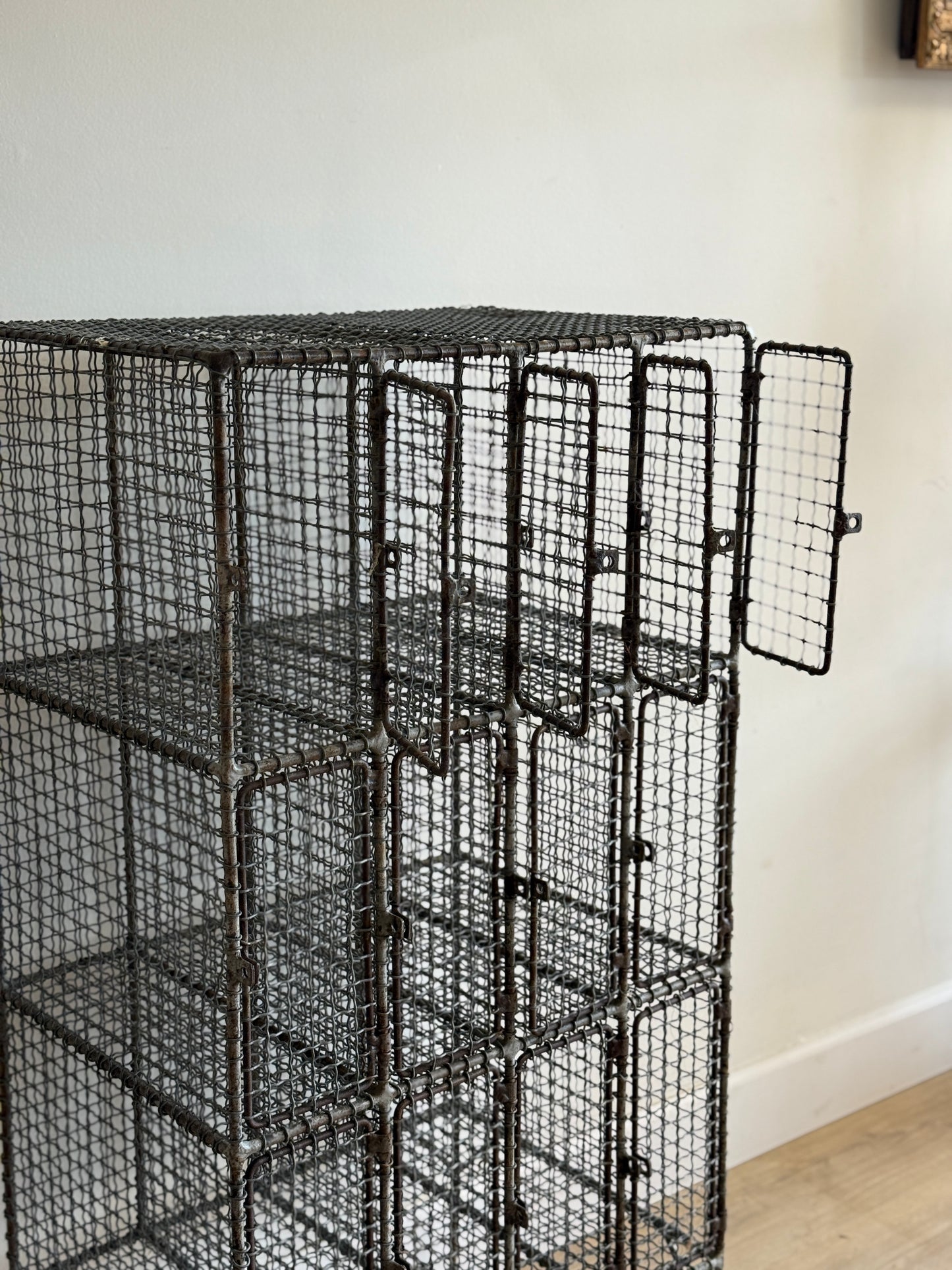 Vintage English Wire Locker