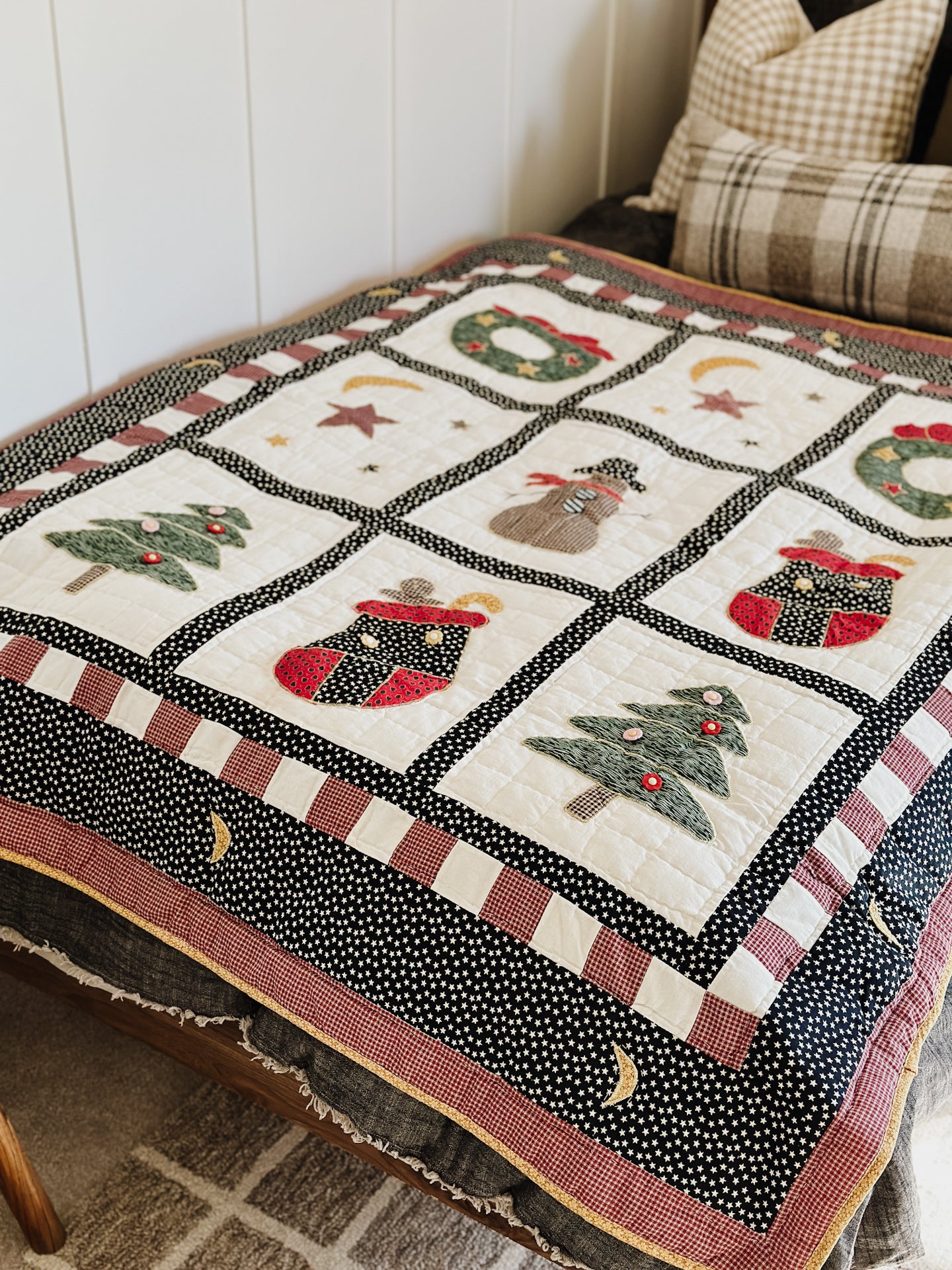 Kids Vintage Christmas Quilt