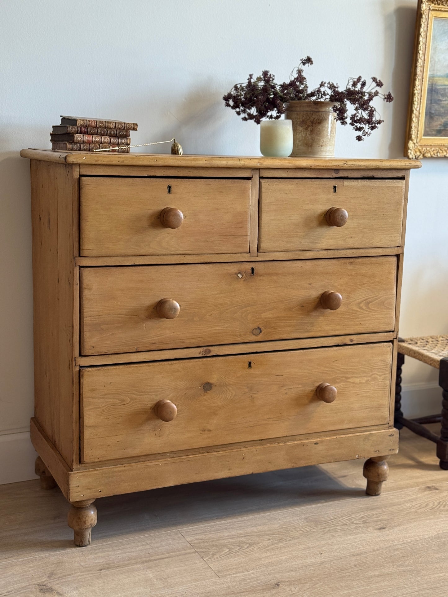 Antique English Pine Dresser