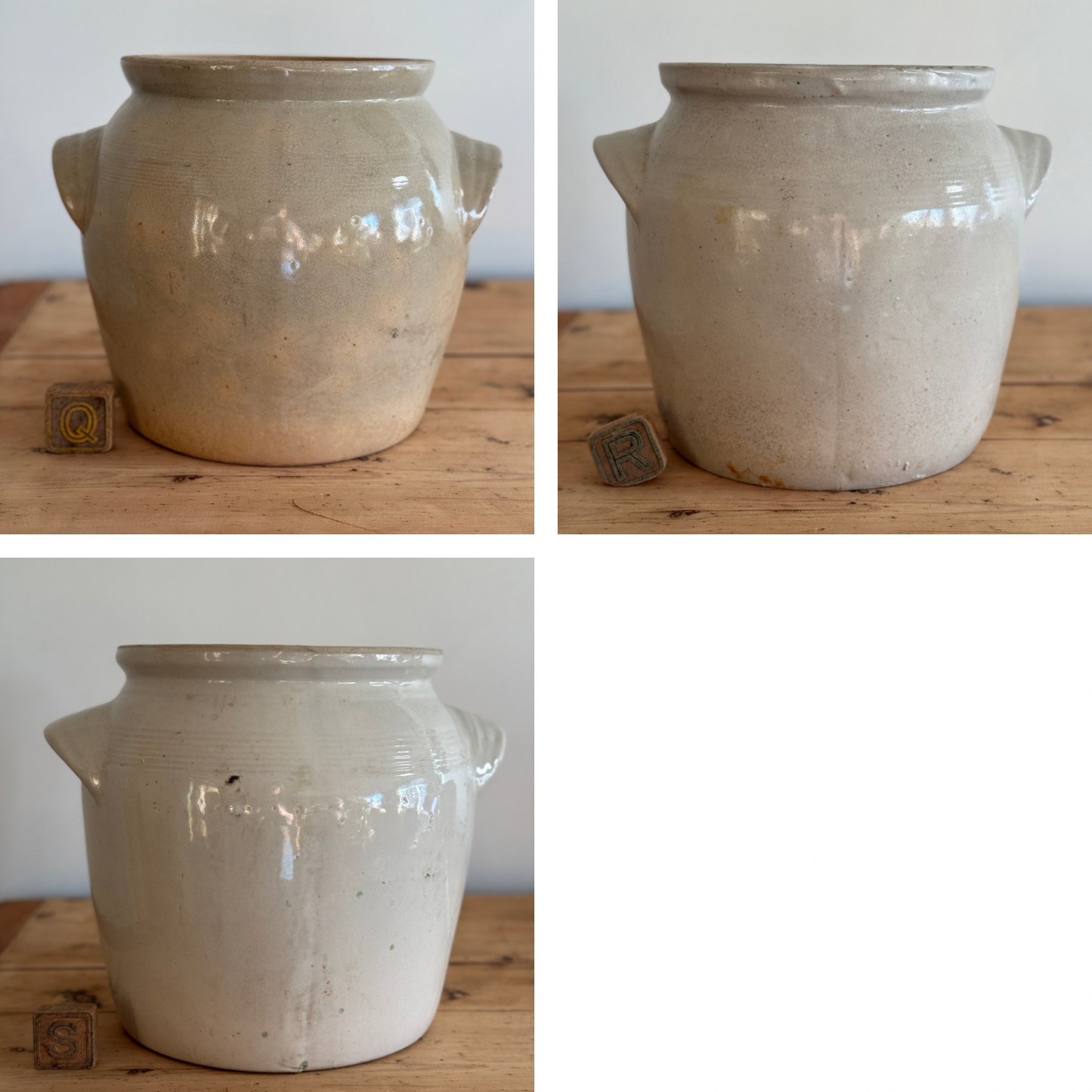 Vintage French Confit Pots