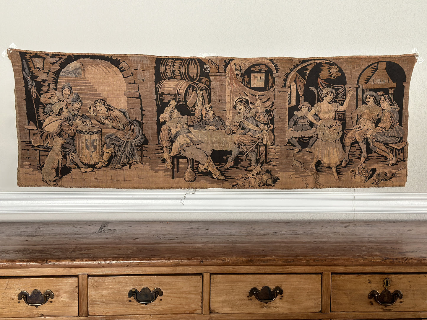 Antique Belgian Tapestry