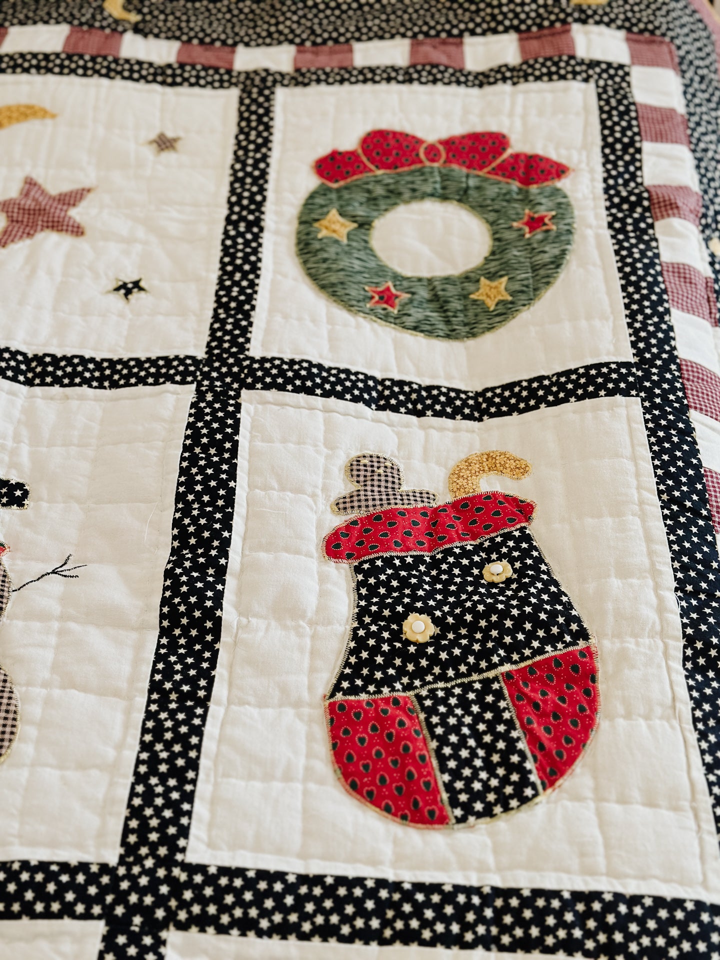 Kids Vintage Christmas Quilt