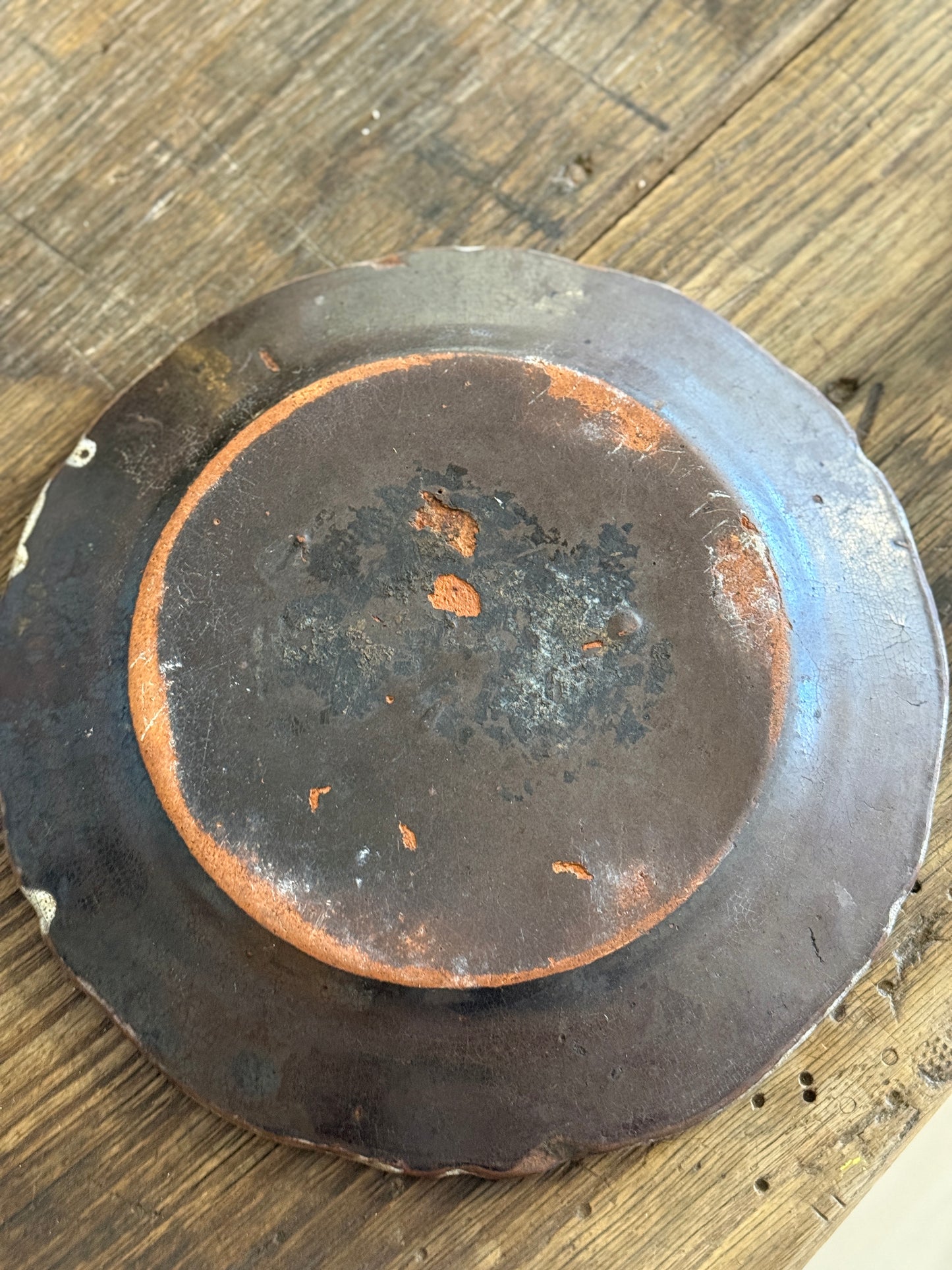 Rare 18th c. French Rouen Plates - Forges Les Eaux