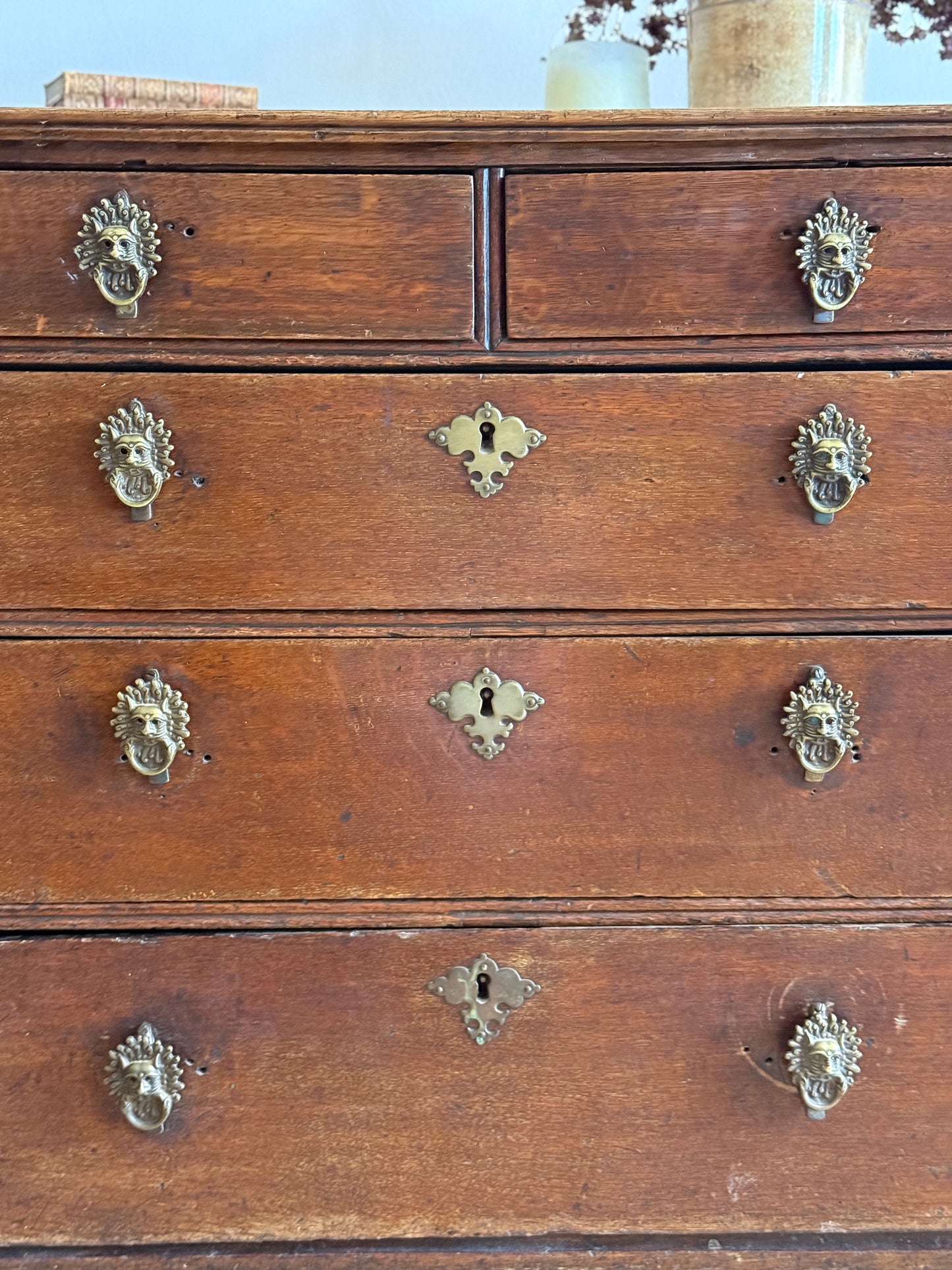 Antique English Mahogany Chest of Drawers