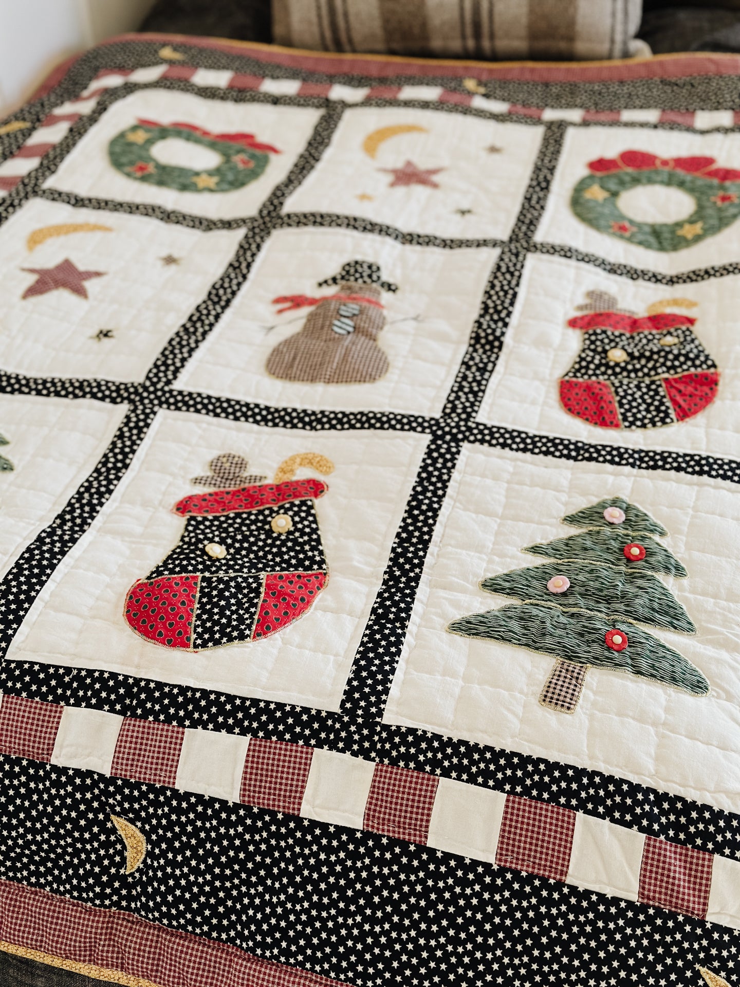 Kids Vintage Christmas Quilt