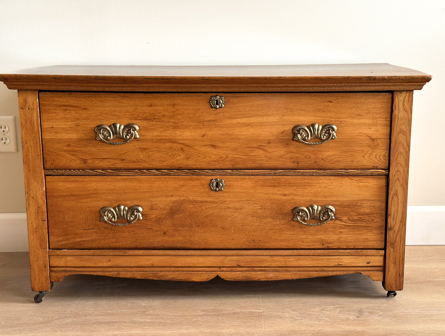 Vintage Two Drawer Dresser