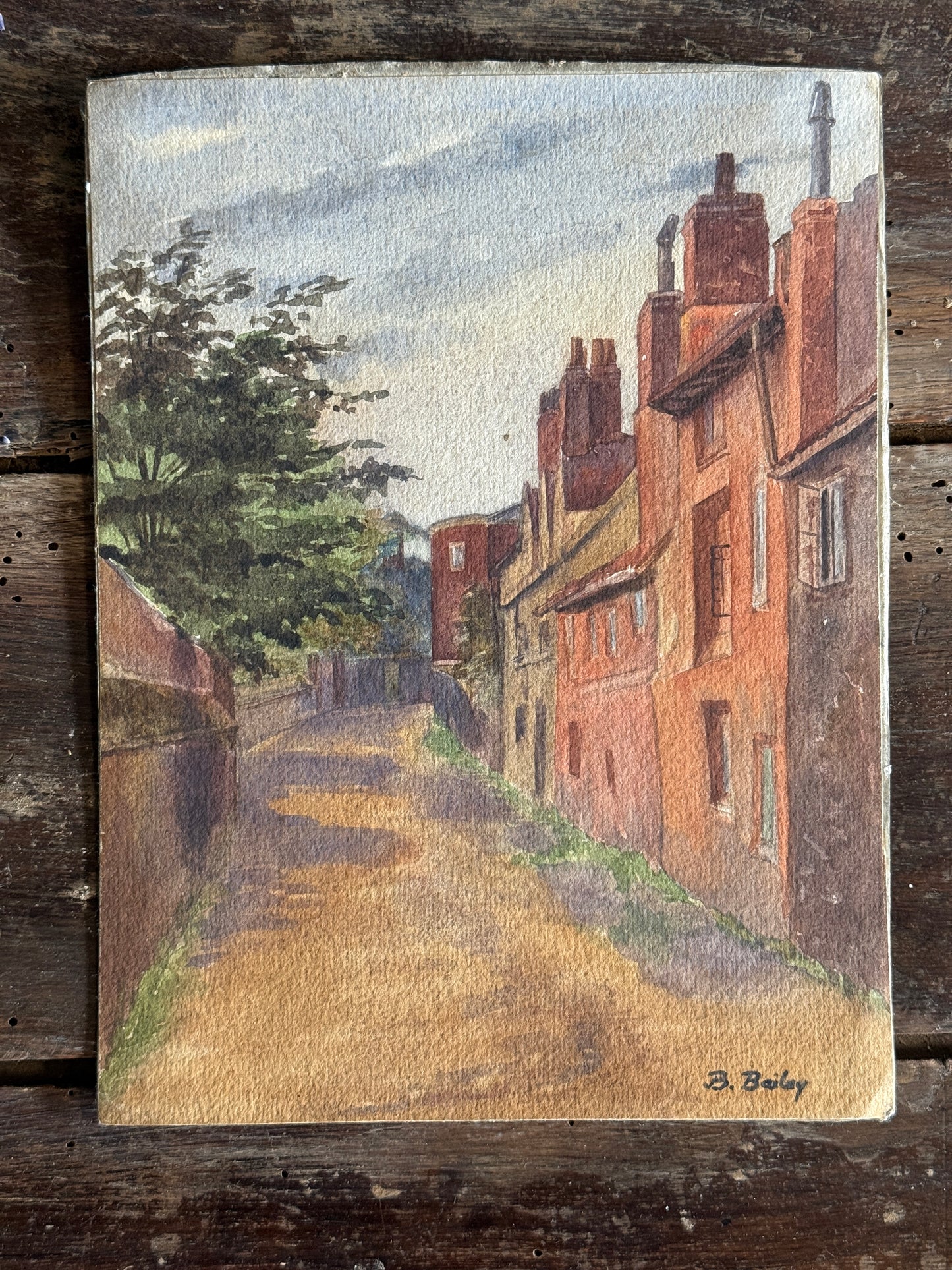 Original European Watercolor Paintings