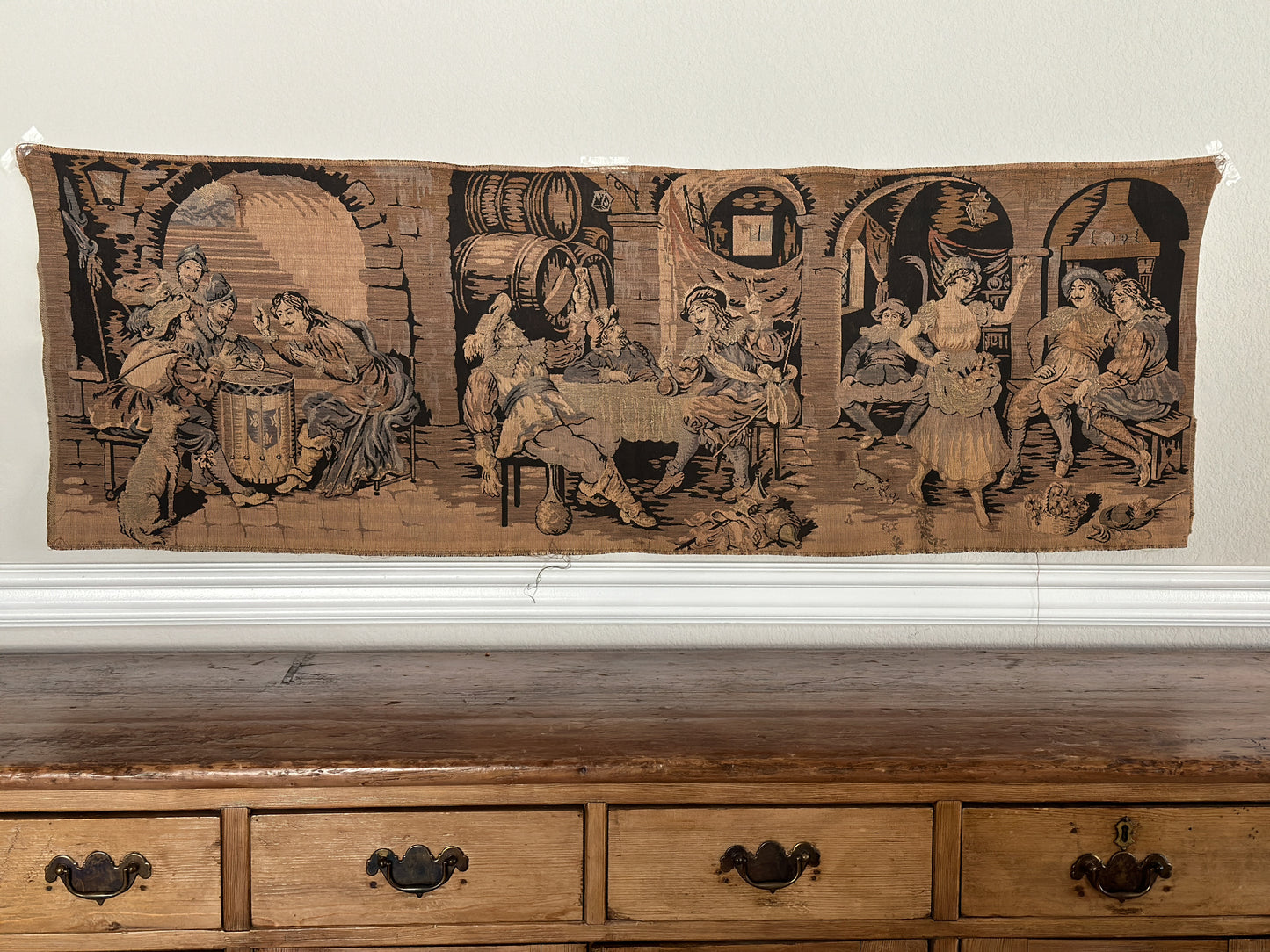 Antique Belgian Tapestry