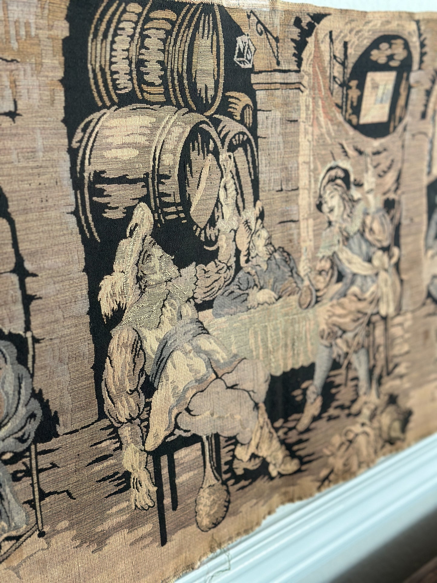 Antique Belgian Tapestry