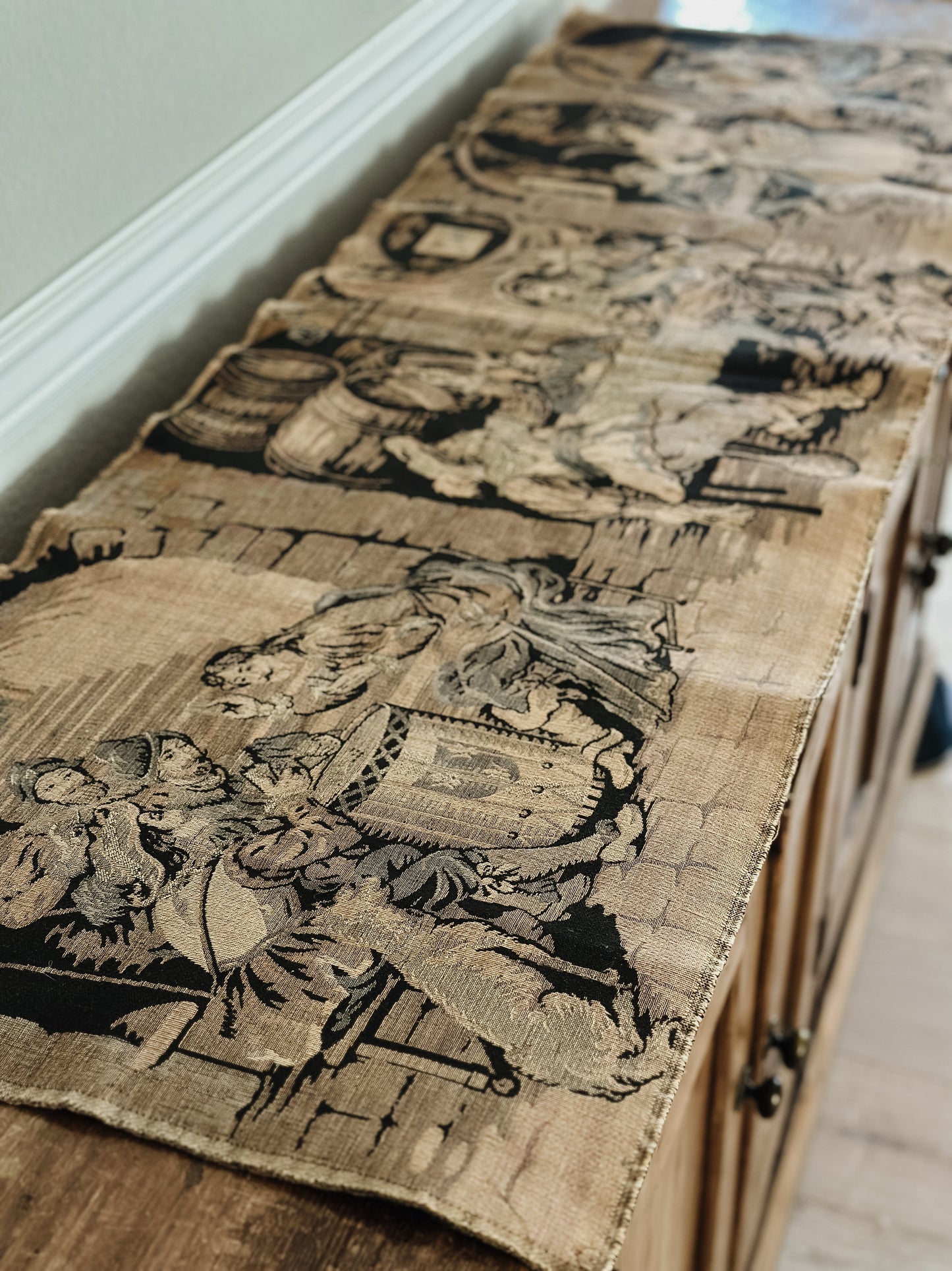 Antique Belgian Tapestry