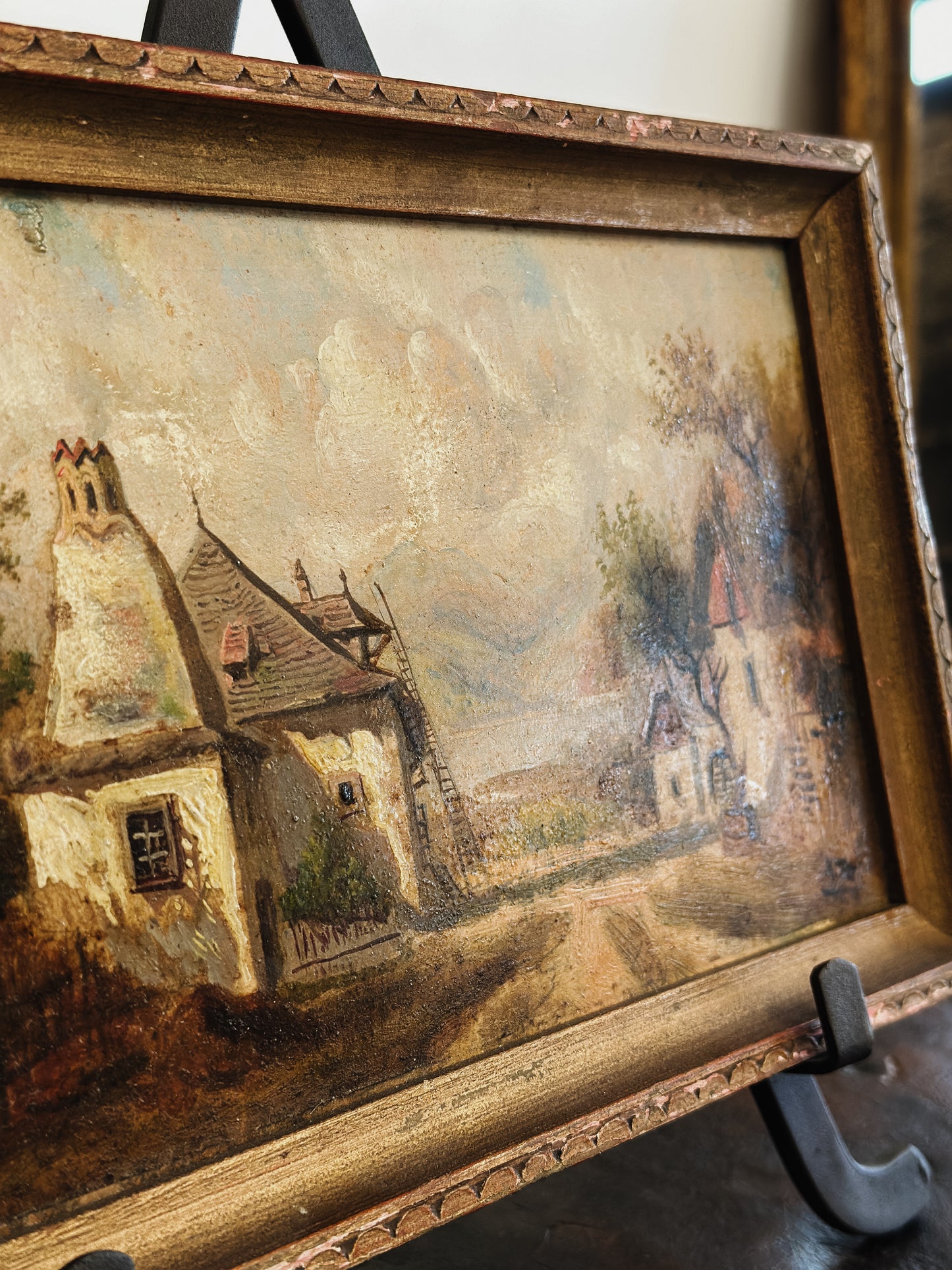 Original Antique Dutch Oil Painting