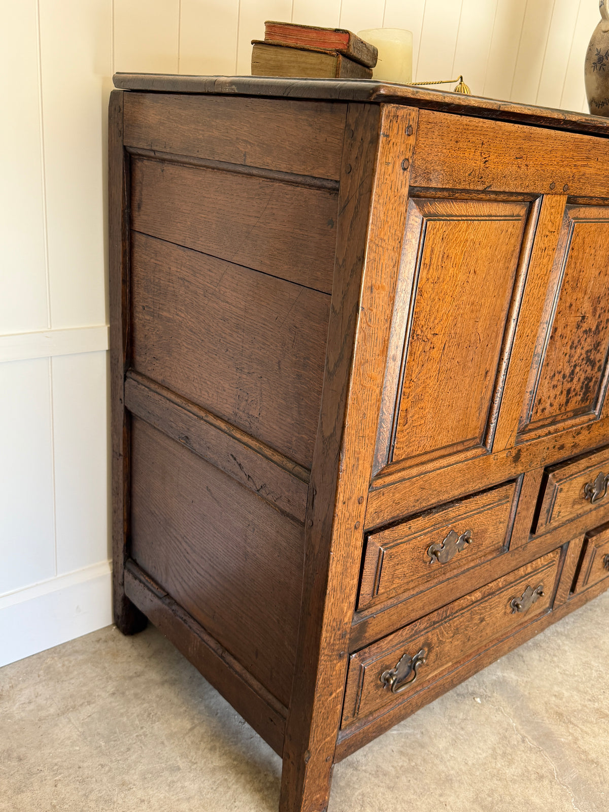 Antique English Mule Chest