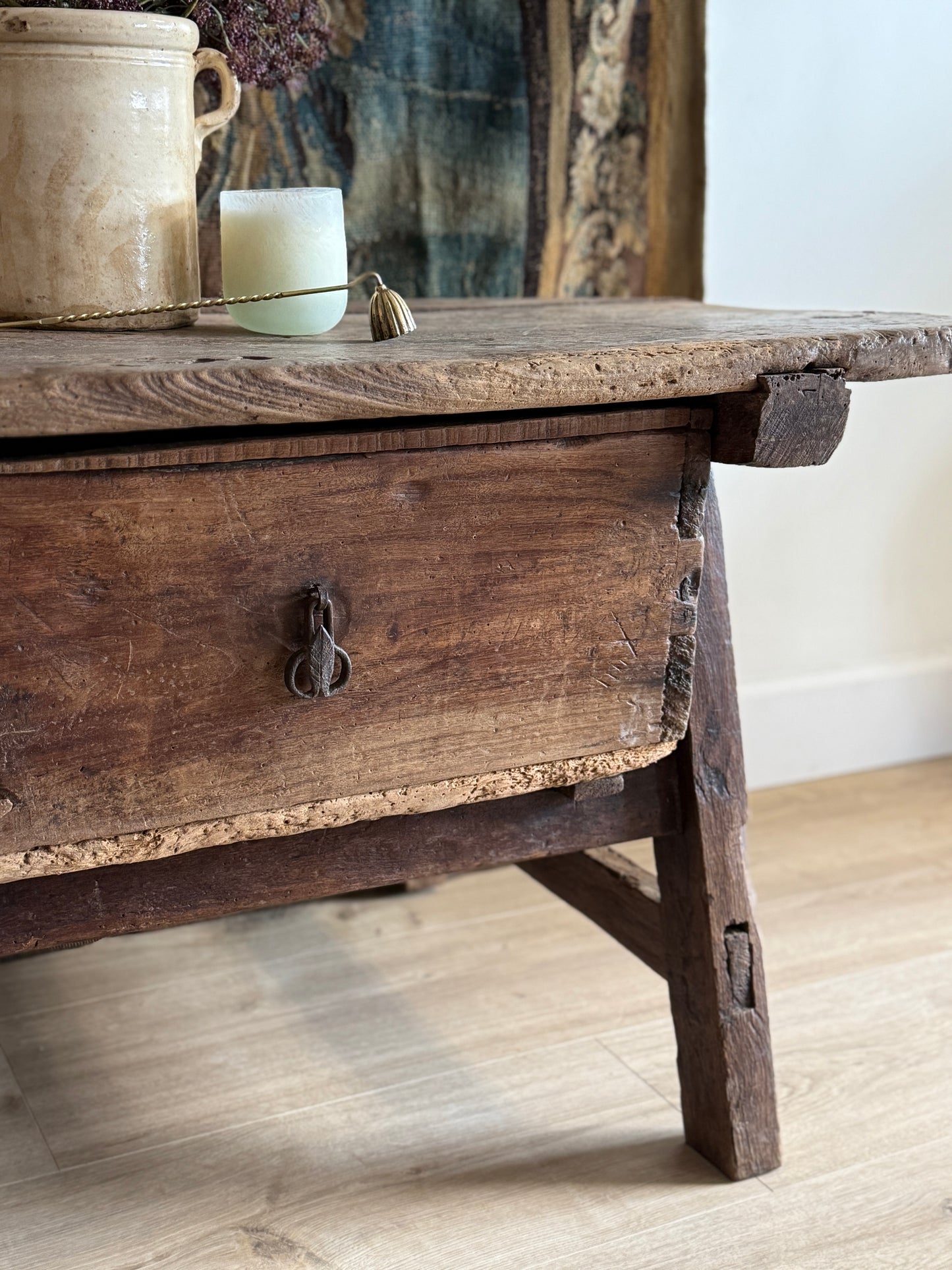 Large 17th Century Spanish Accent/Side Table