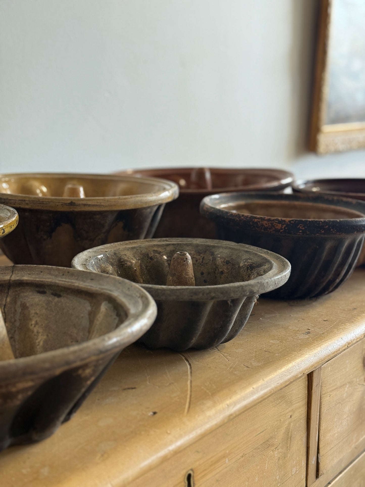 Antique Alsatian Kougloff Cake Molds