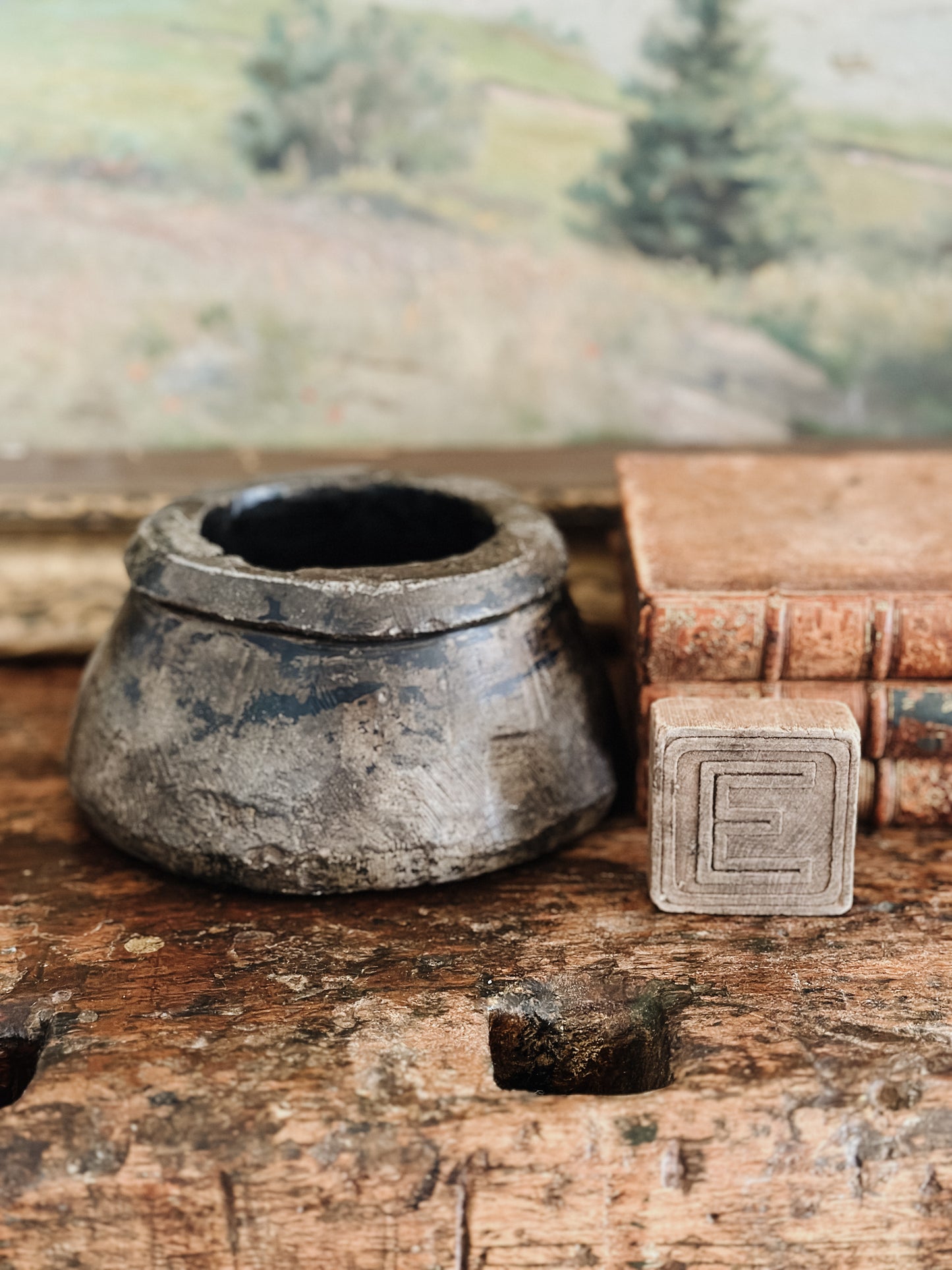 Vintage Stone Pickle Pots