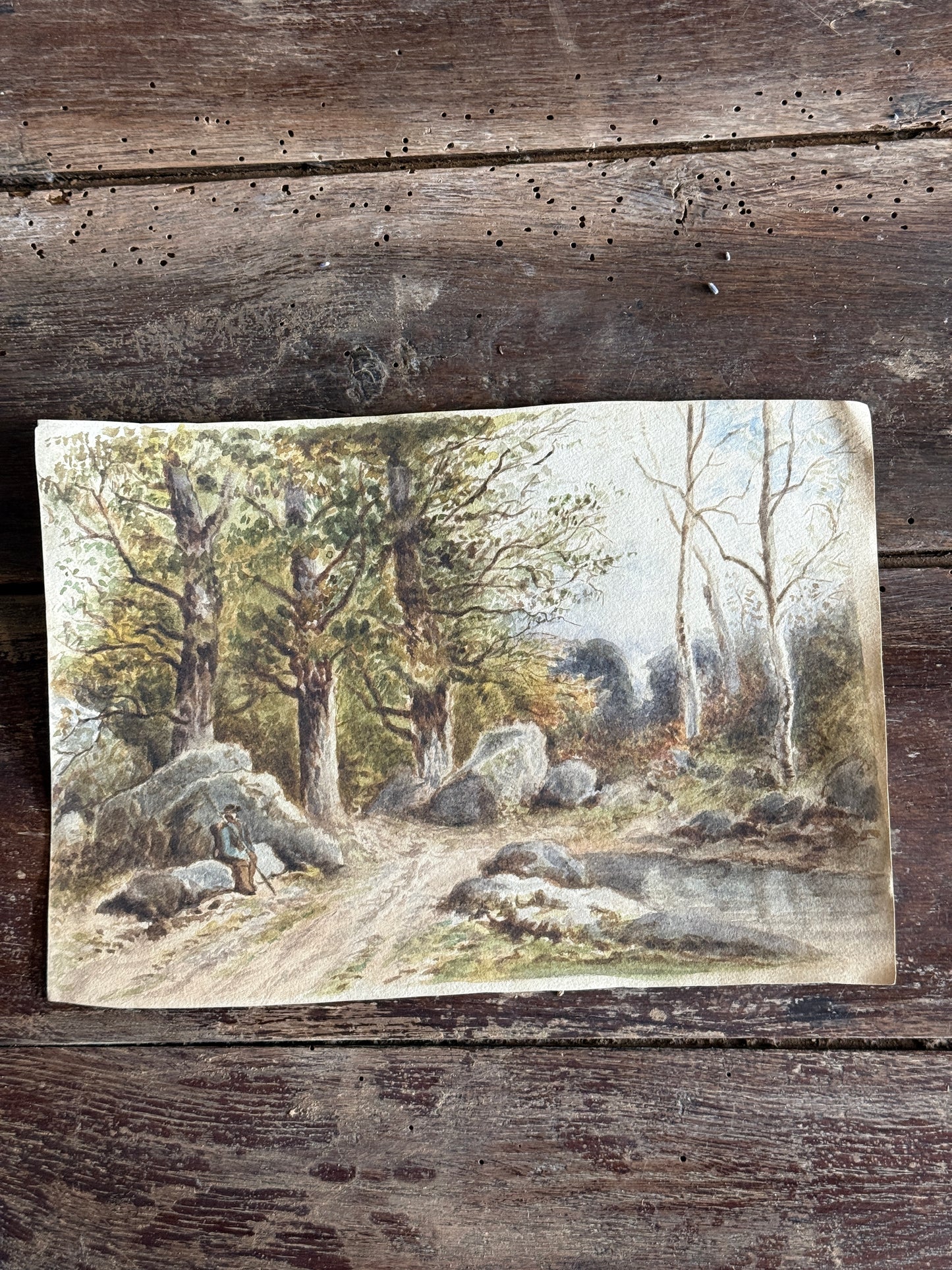 Original European Watercolor Paintings