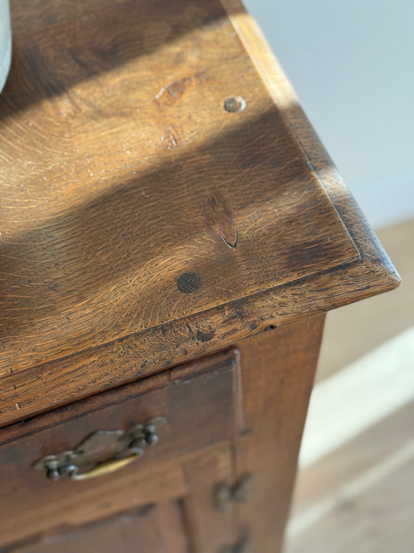 Antique English Oak Sideboard