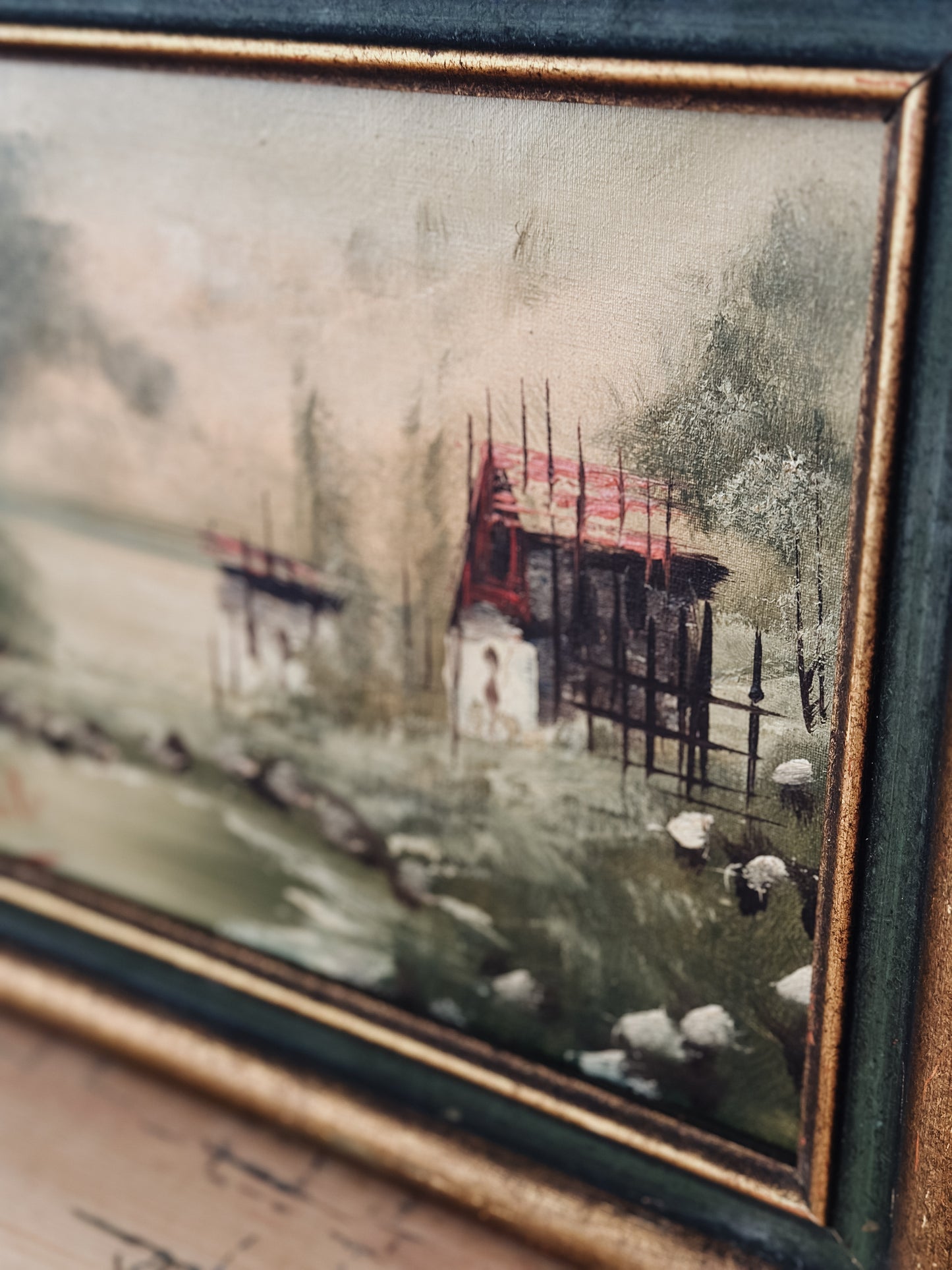 Original Vintage Oil Painting, by Monili