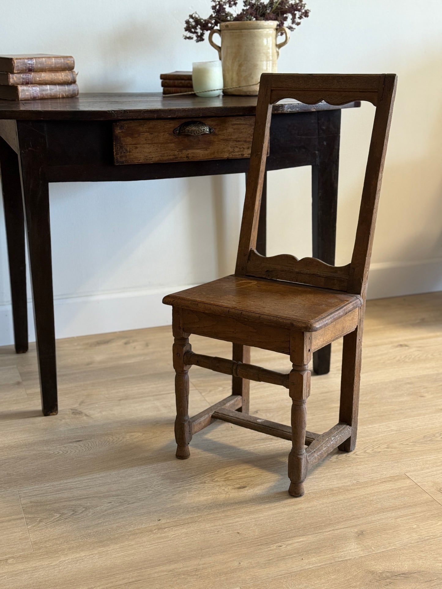19th Century French Oak Chair