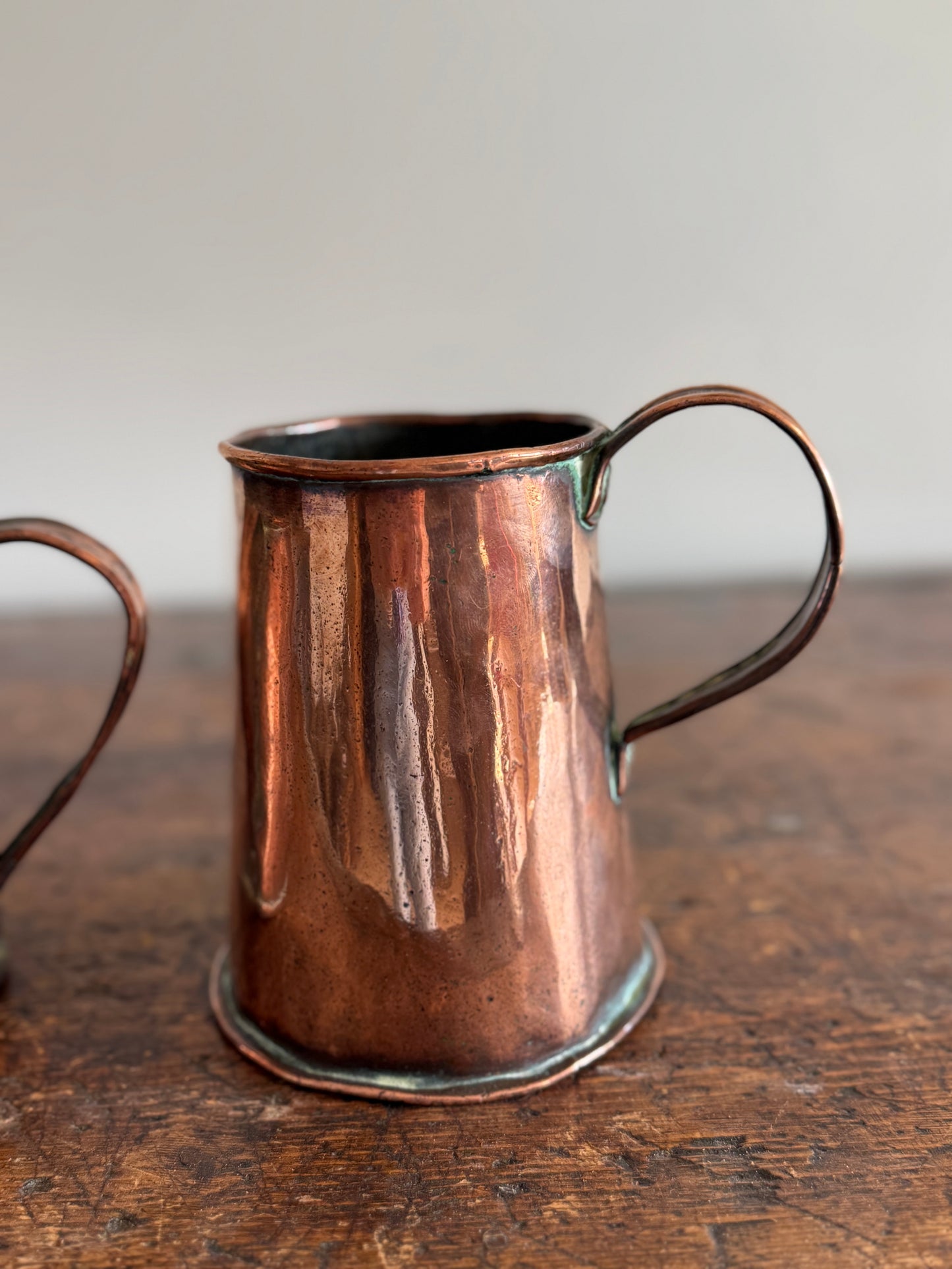 Antique English Copper Scoop