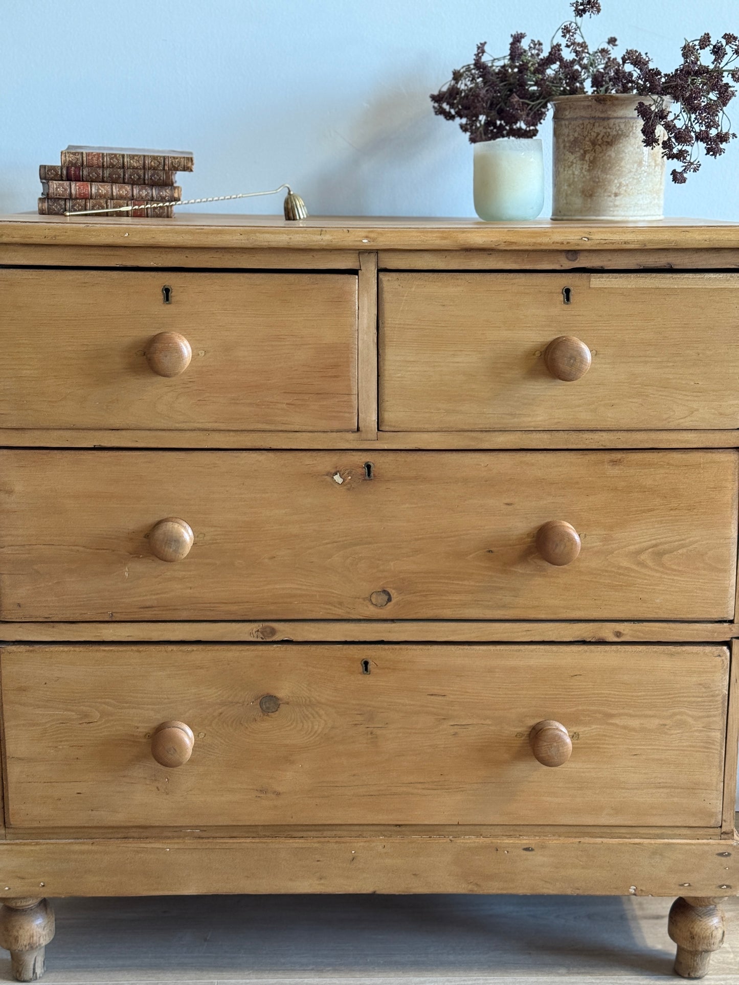 Antique English Pine Dresser