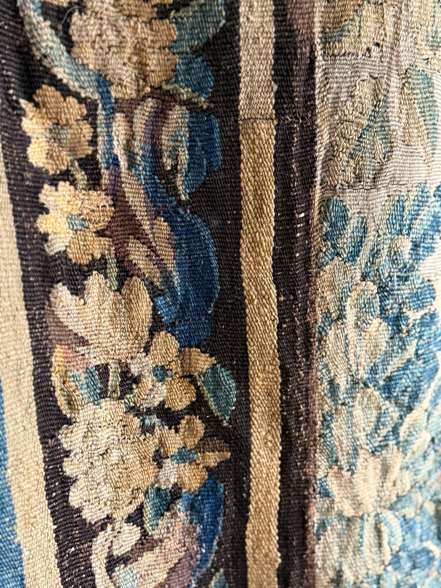 Rare 18th Century French Aubusson Tapestry/Portiere Door Hanging