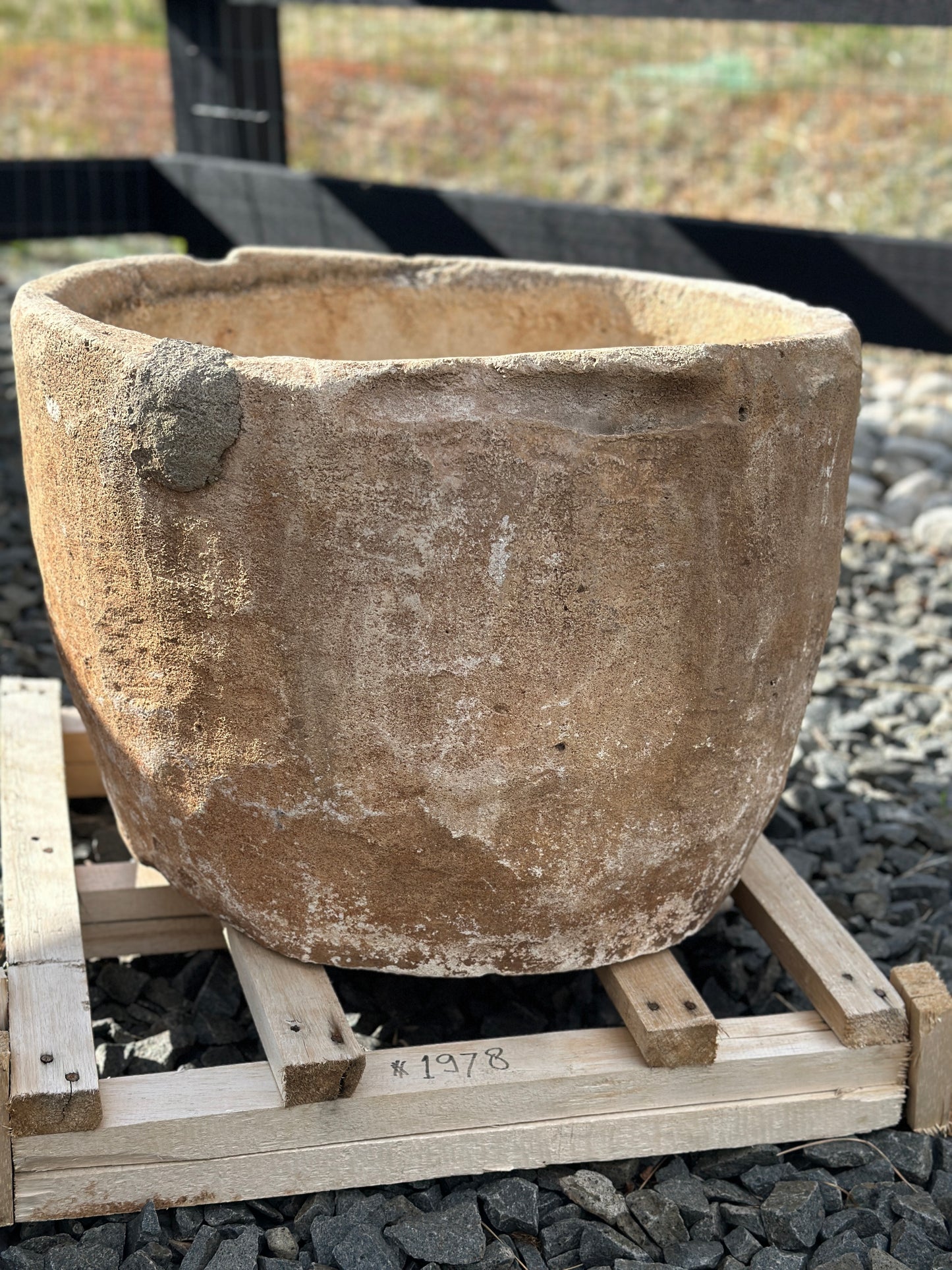 Large Antique Limestone Troughs/Planters