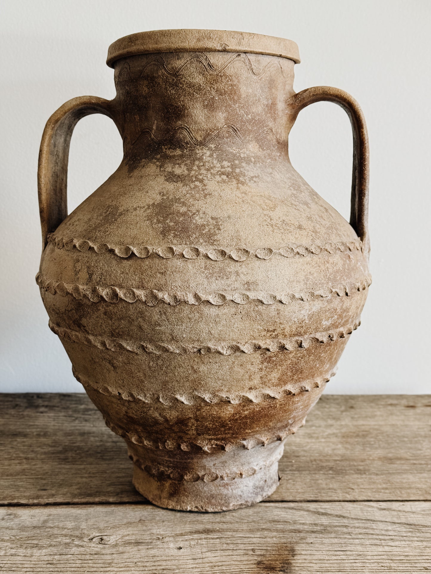 Large Early 19th Century Spanish Olla Pot