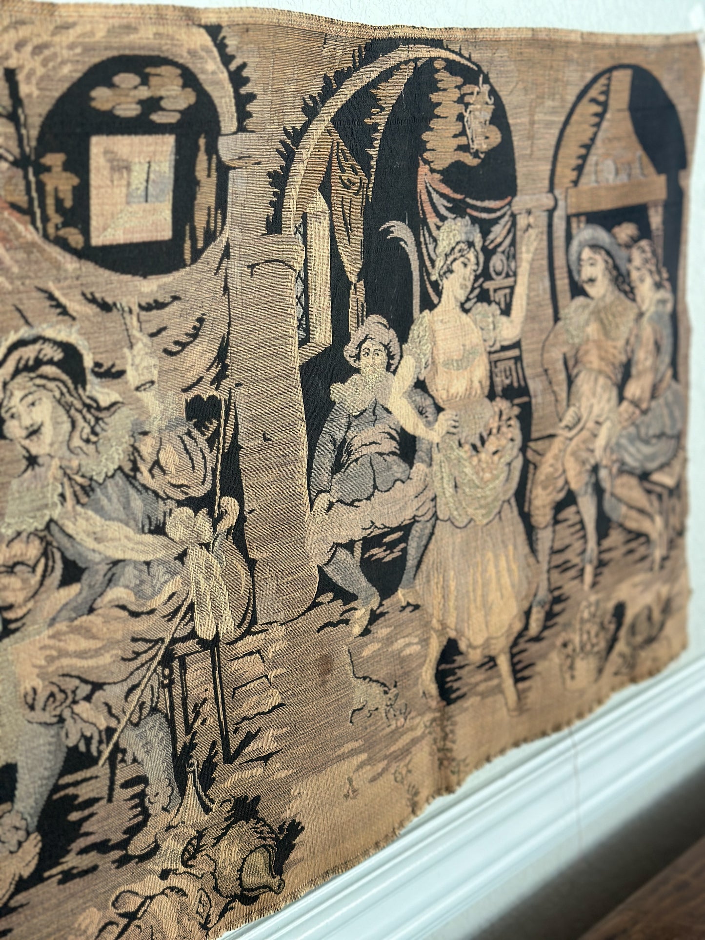 Antique Belgian Tapestry