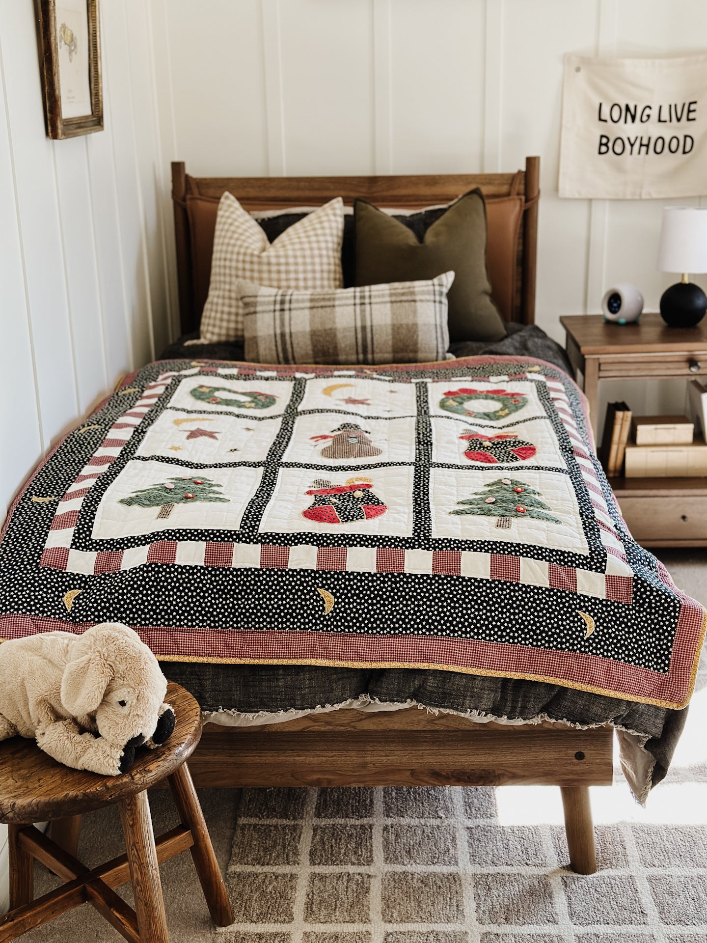 Kids Vintage Christmas Quilt