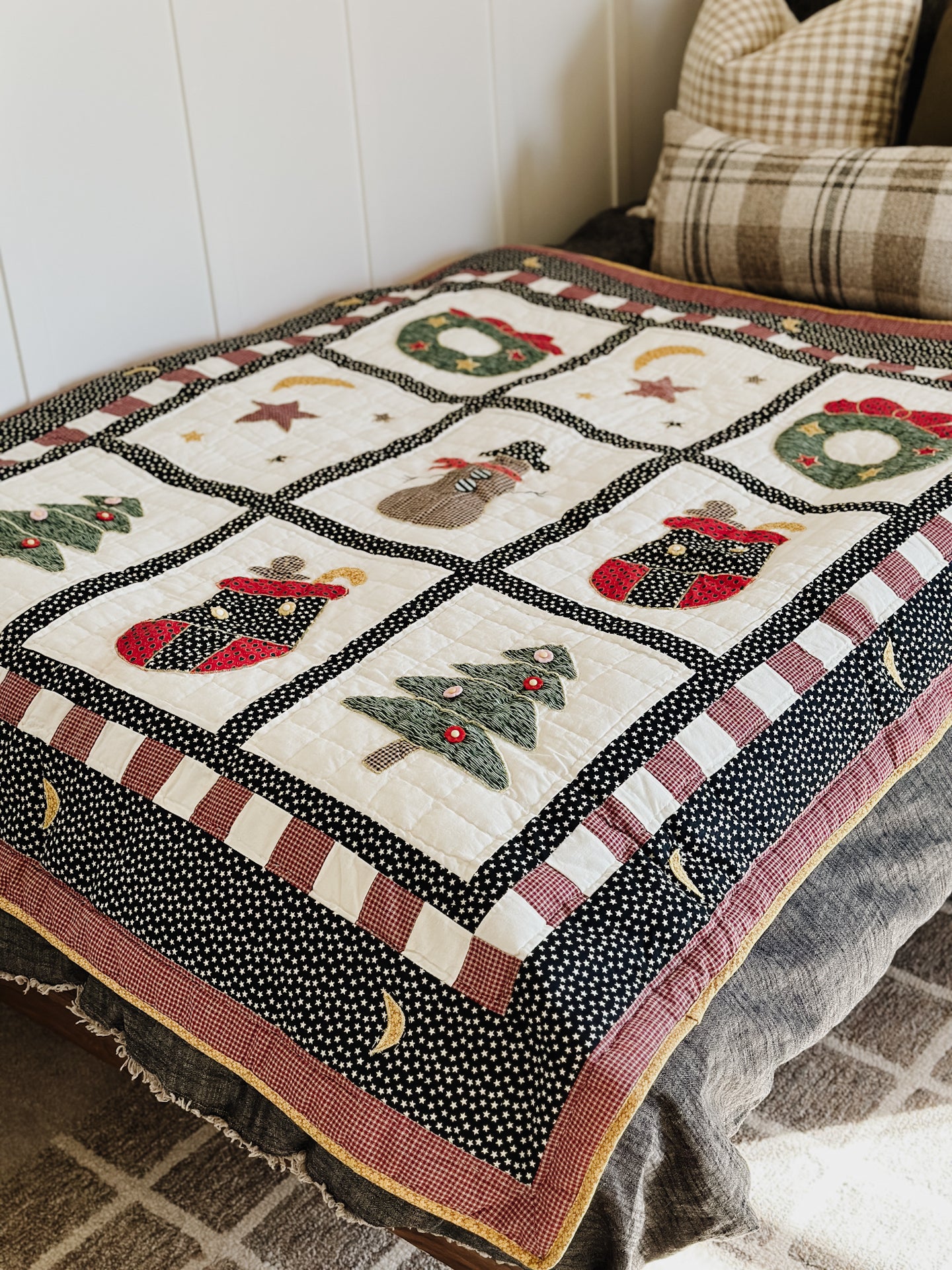 Kids Vintage Christmas Quilt