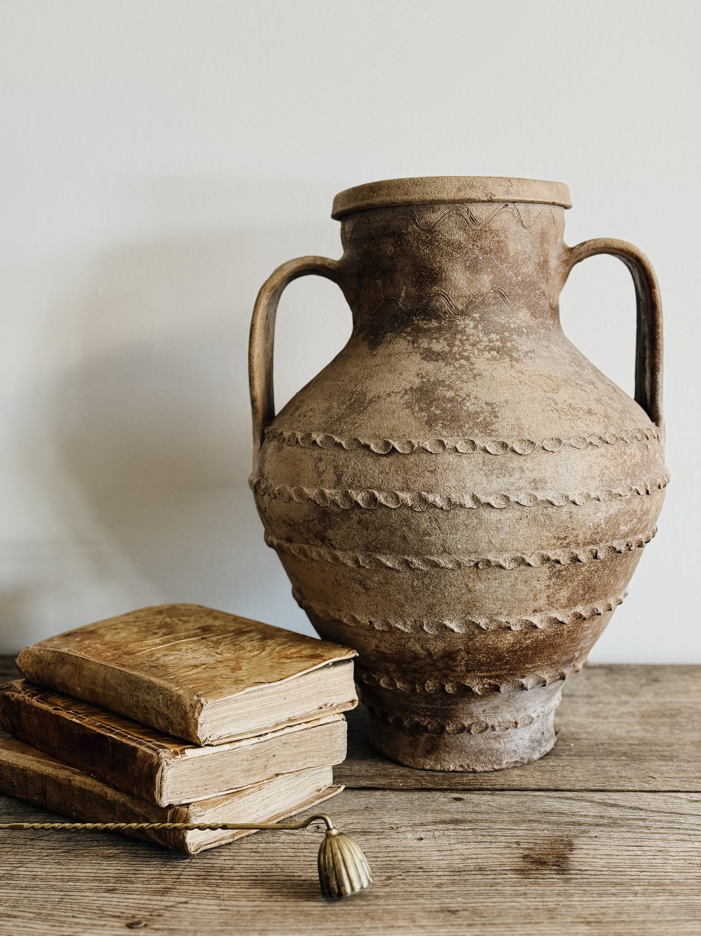 Large Early 19th Century Spanish Olla Pot