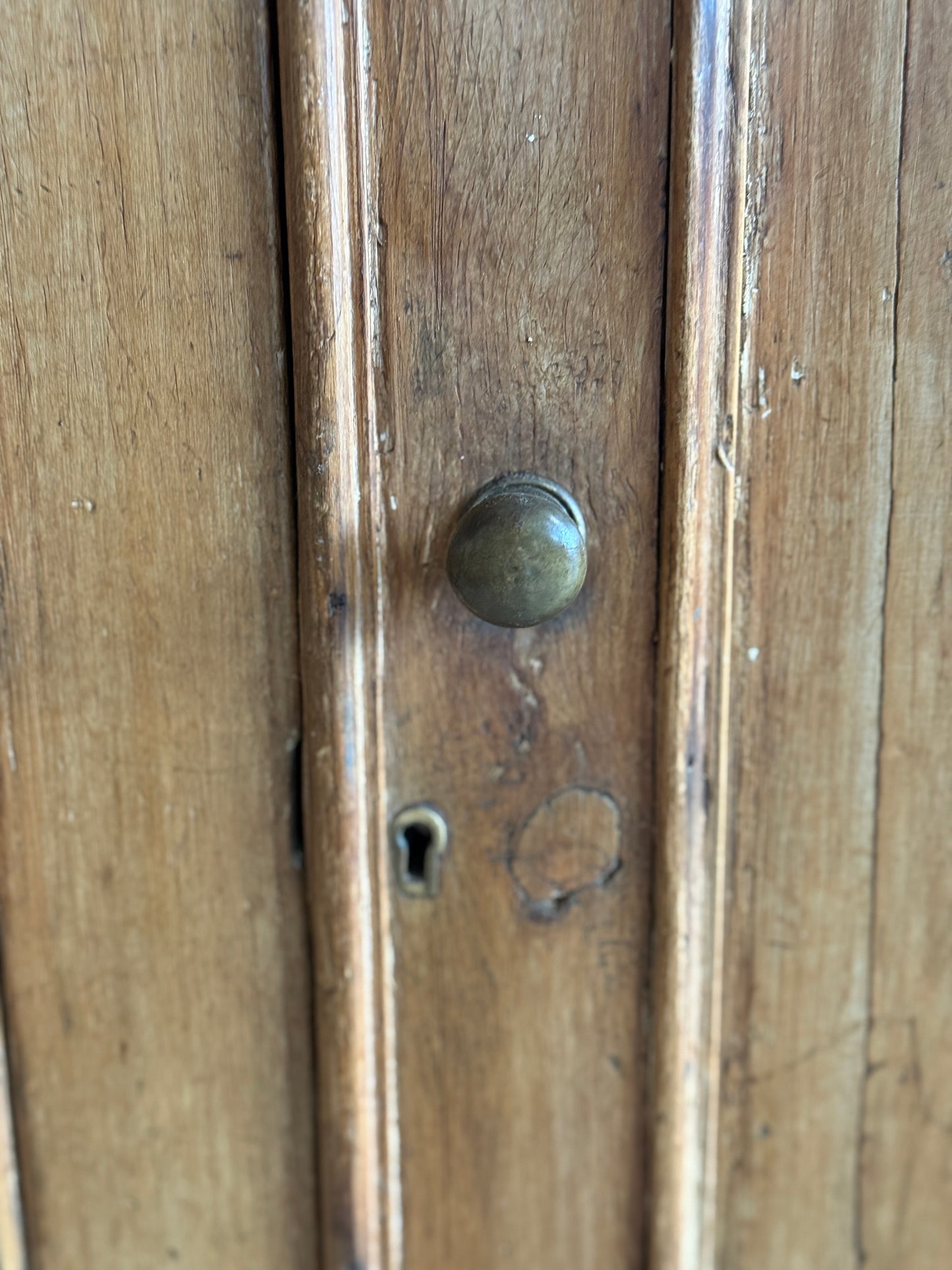 Antique English Pine Cupboard