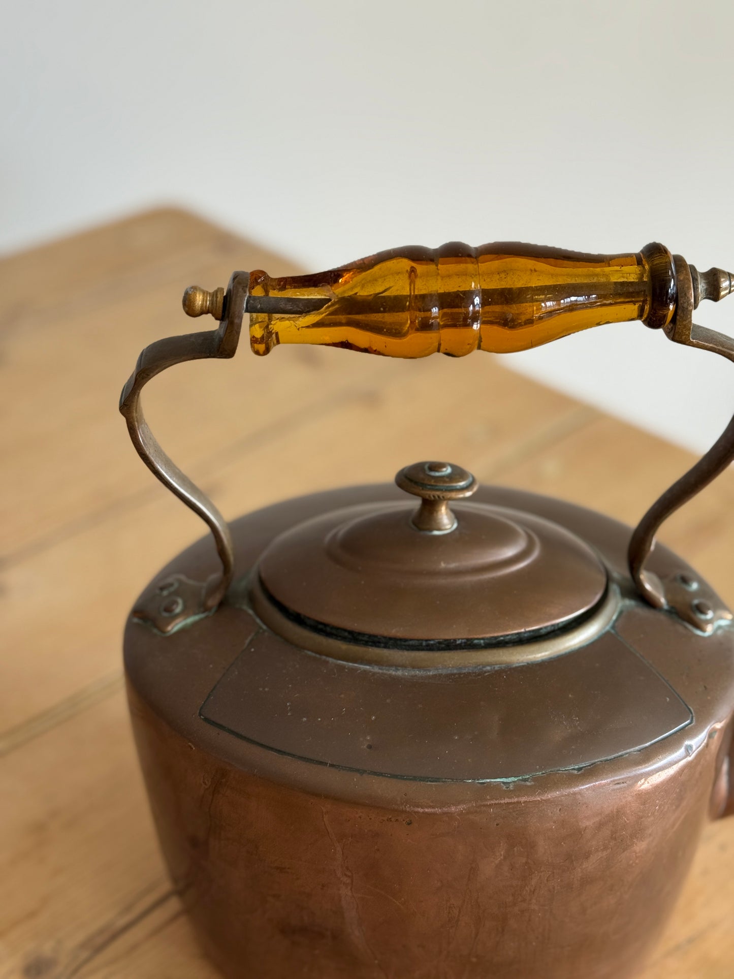 Antique English Copper Kettles