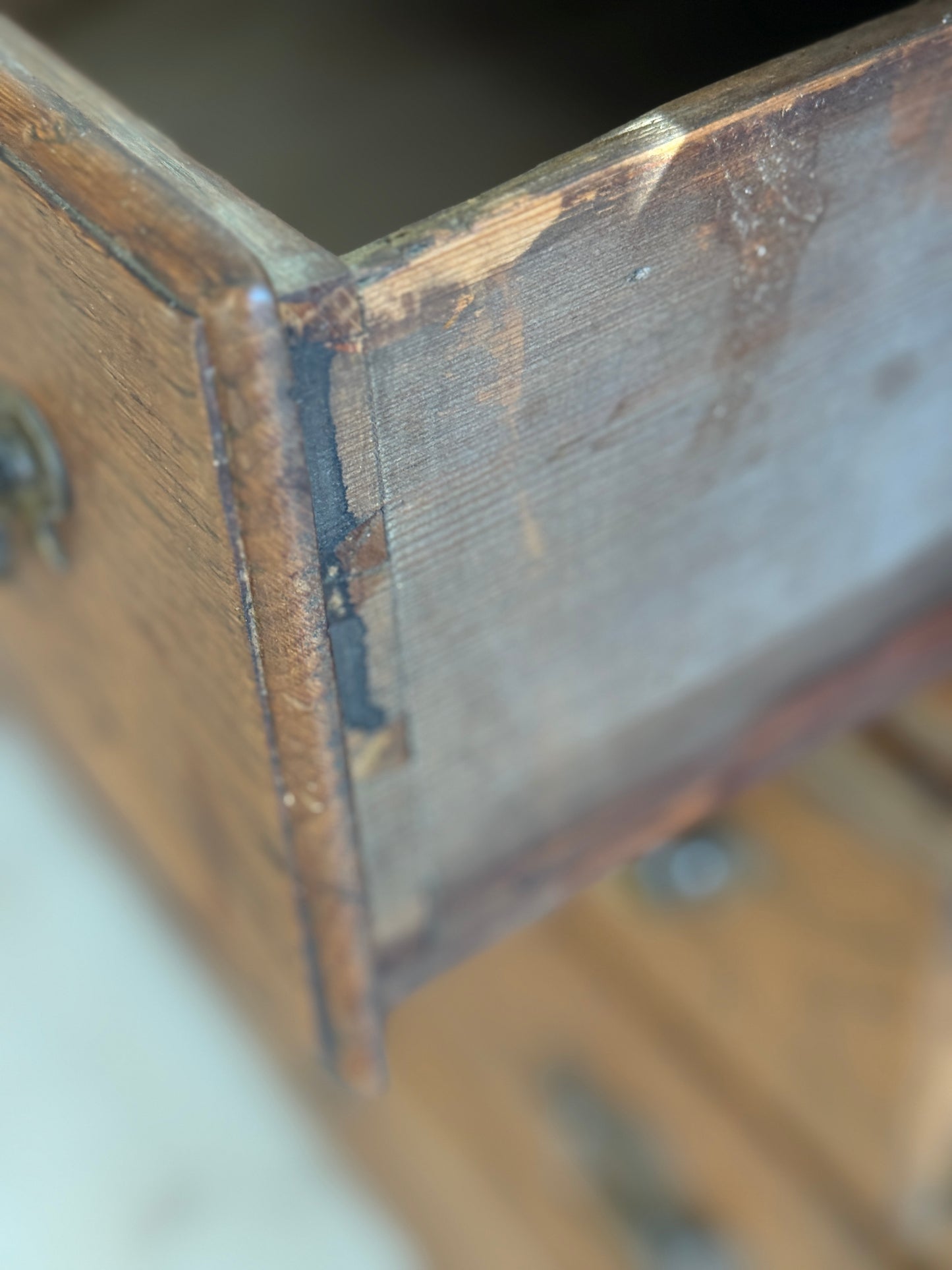 Antique English Oak Sideboard