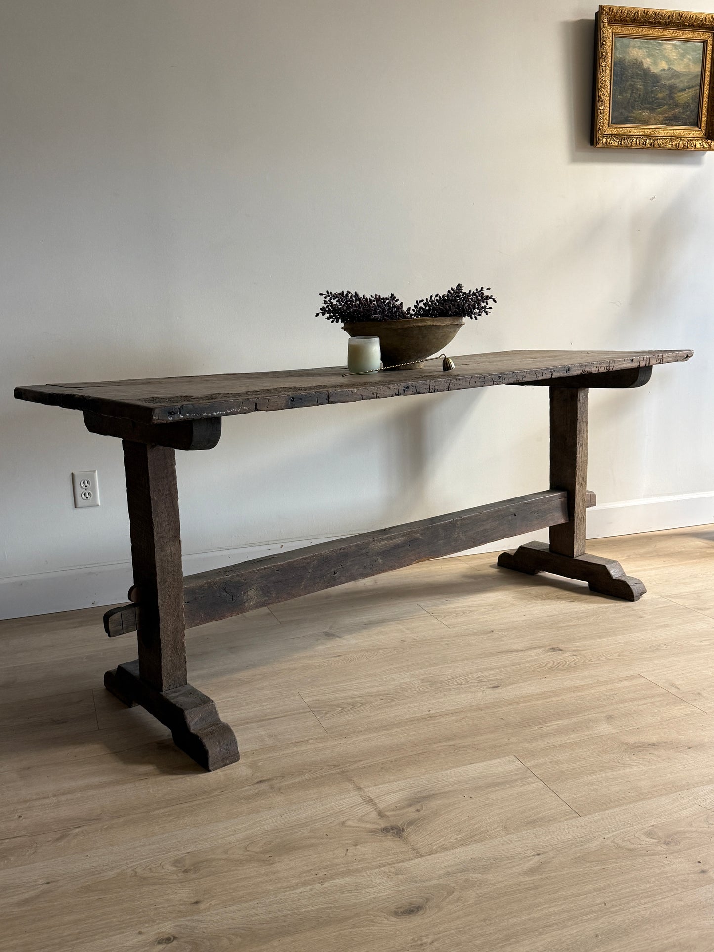 18th c. Spanish Chestnut Dining Table