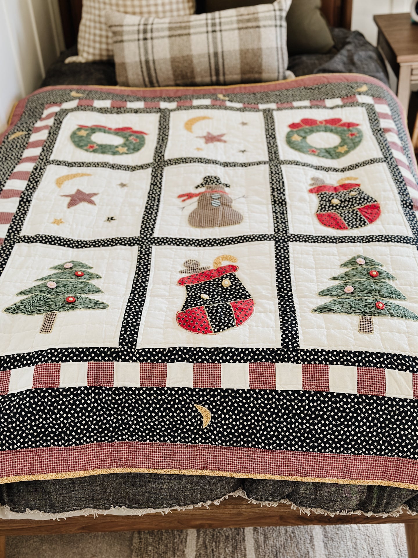 Kids Vintage Christmas Quilt