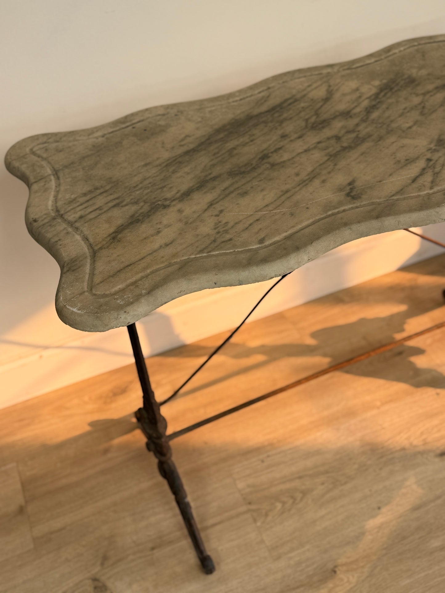 Antique Marble Bistro/Patio Table