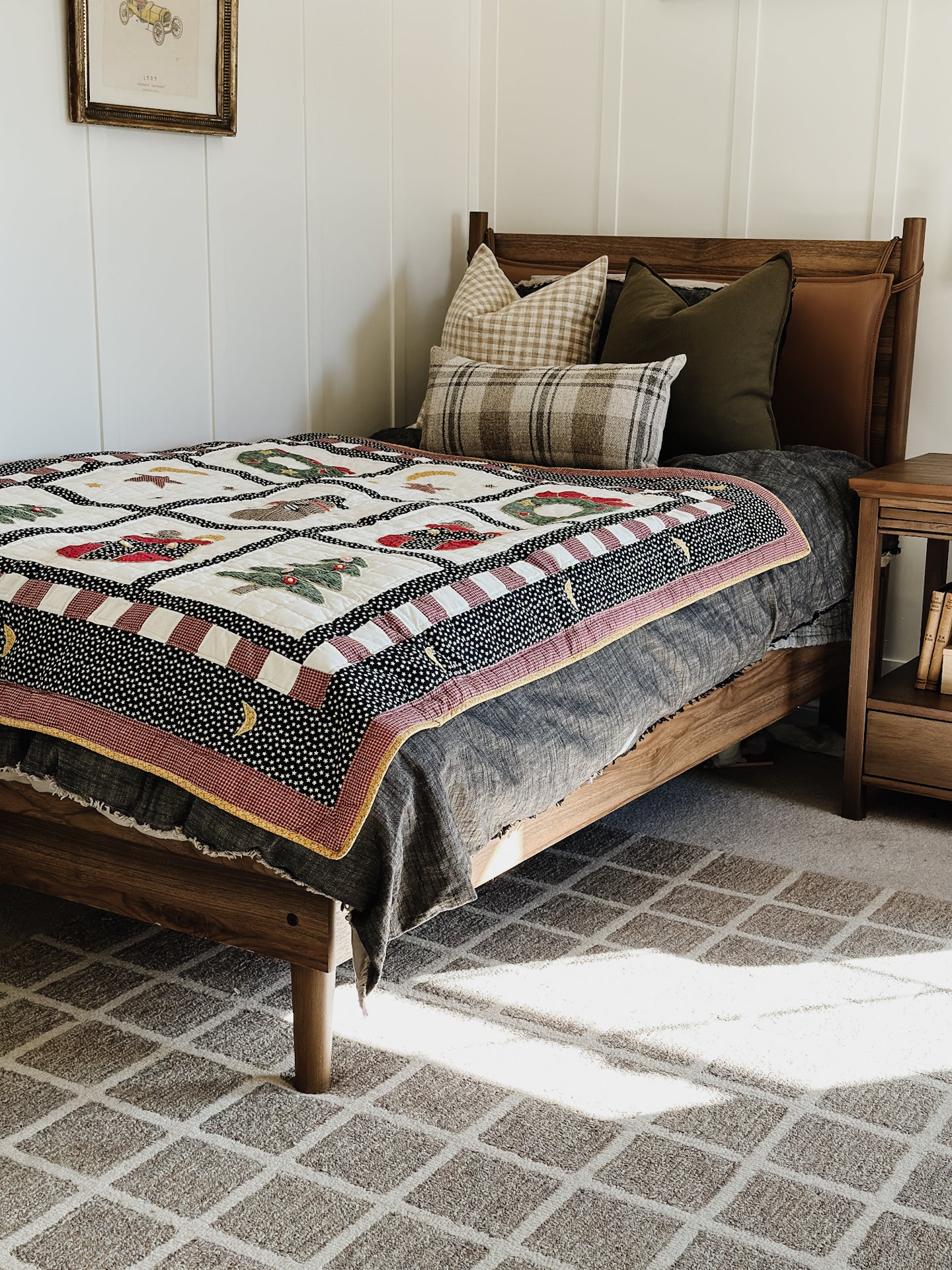 Kids Vintage Christmas Quilt