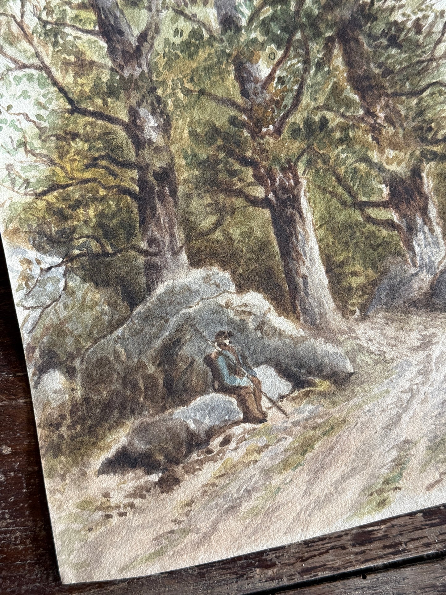 Original European Watercolor Paintings