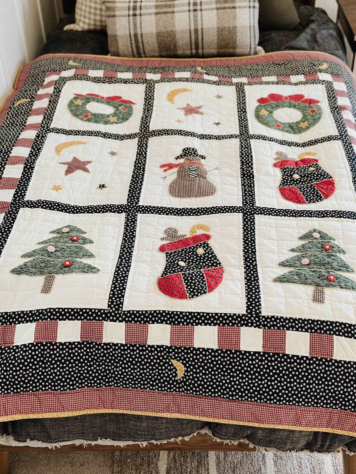 Kids Vintage Christmas Quilt